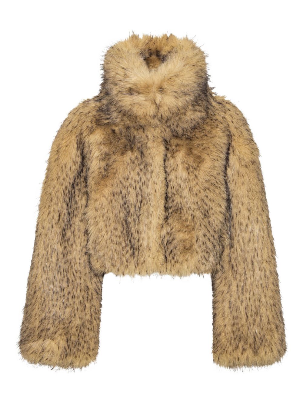 Faux Fur Crop Jacket 1146861753 1753 NOUGAT ROTATE 