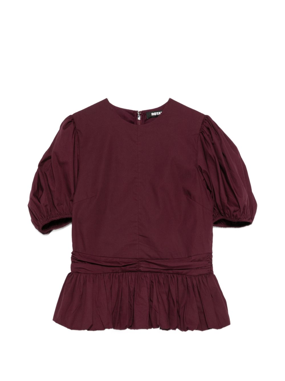 Puff Sleeve Top 1161522734 2734 ZINFANDEL ROTATE 