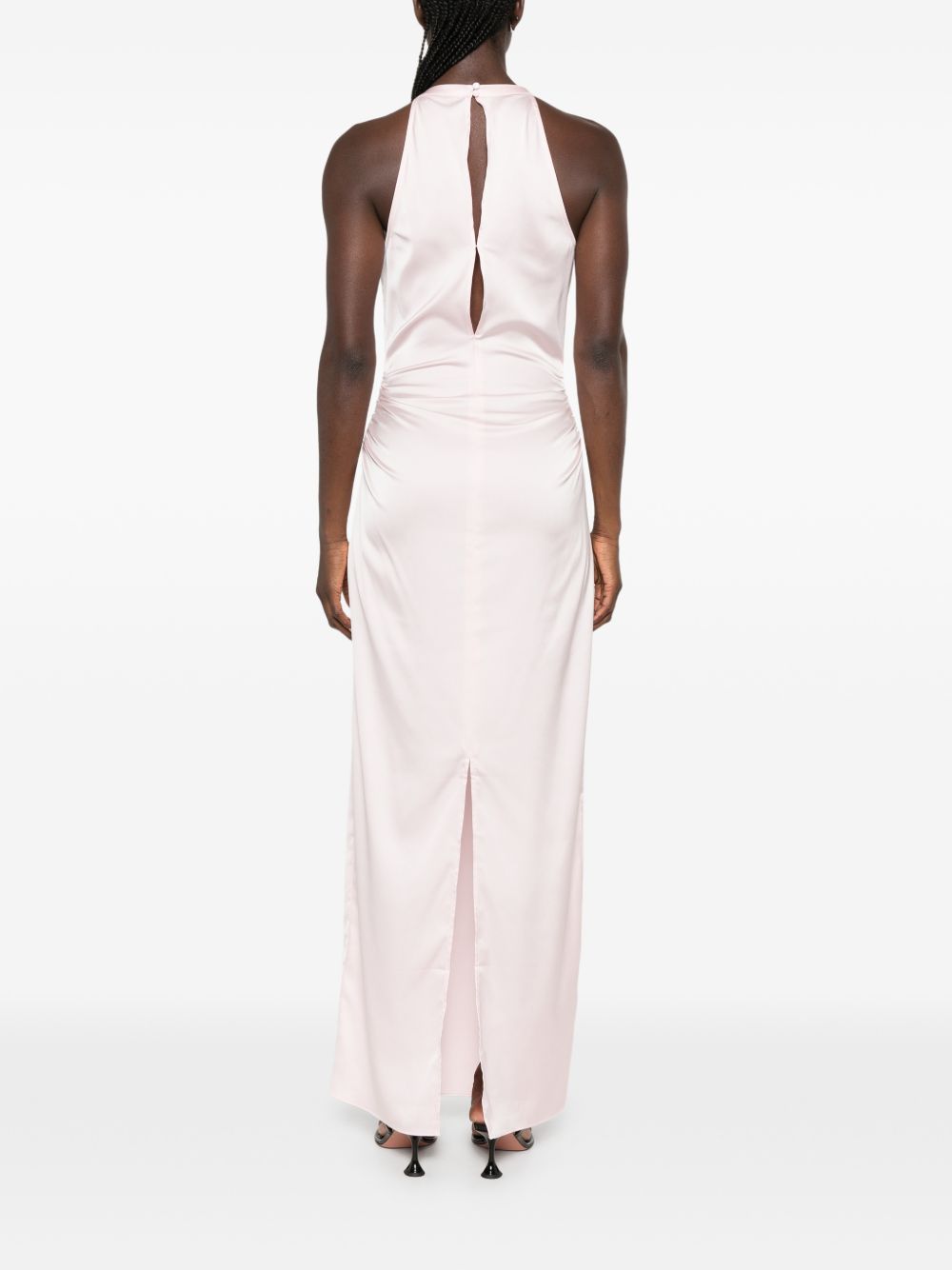 Maxi Abito Con Rouches 116208345 345 BLUSHING BRIDE ROTATE 