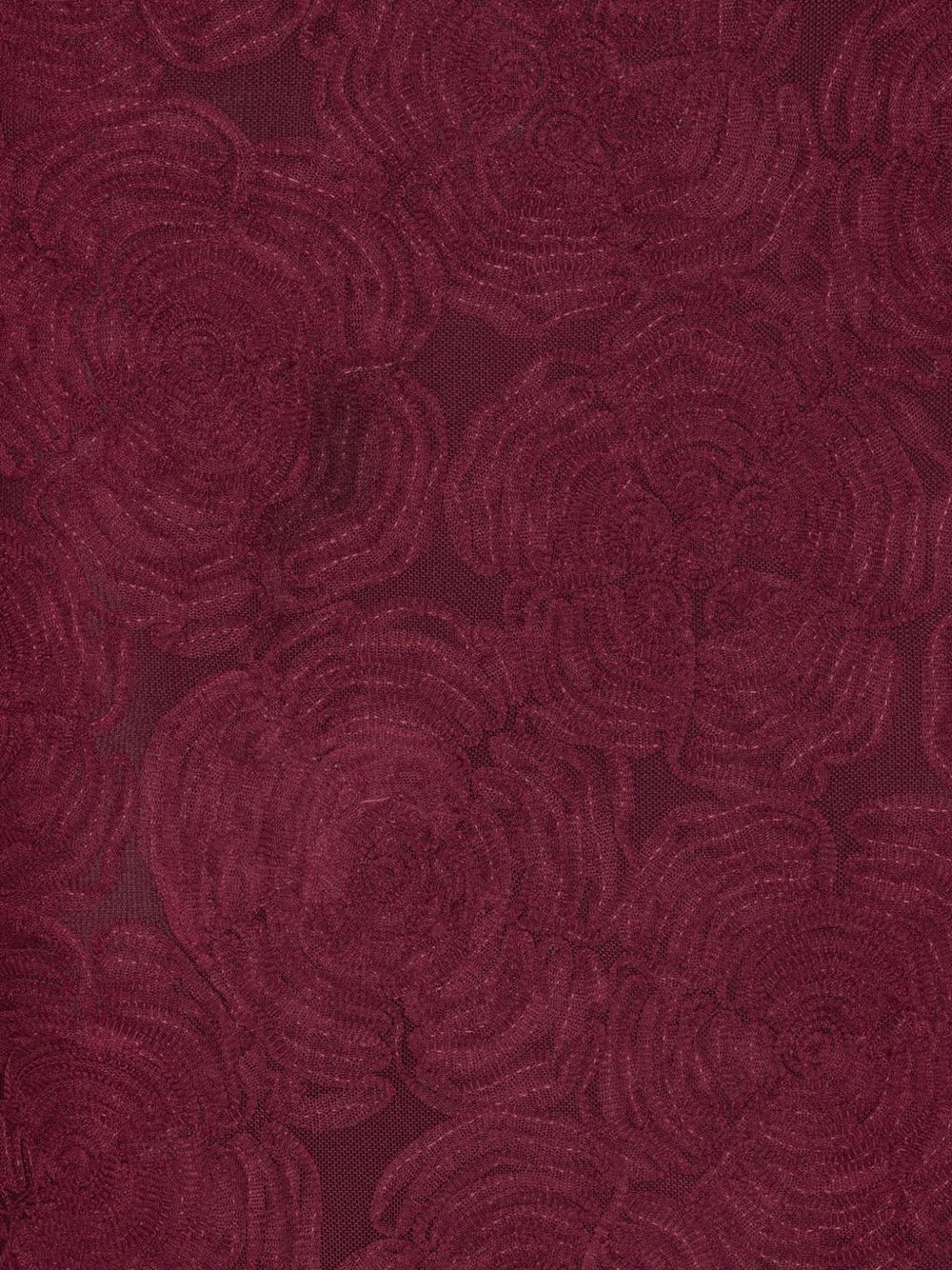 Flower Mesh Flounce Dress 116275741 741 DECADENT CHOCOLATE ROTATE 