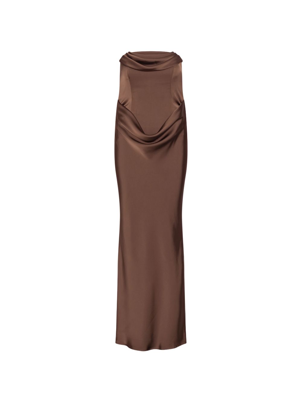 Corsage Long Dress 1163362910 2910 CHICORY CAFFE ROTATE 