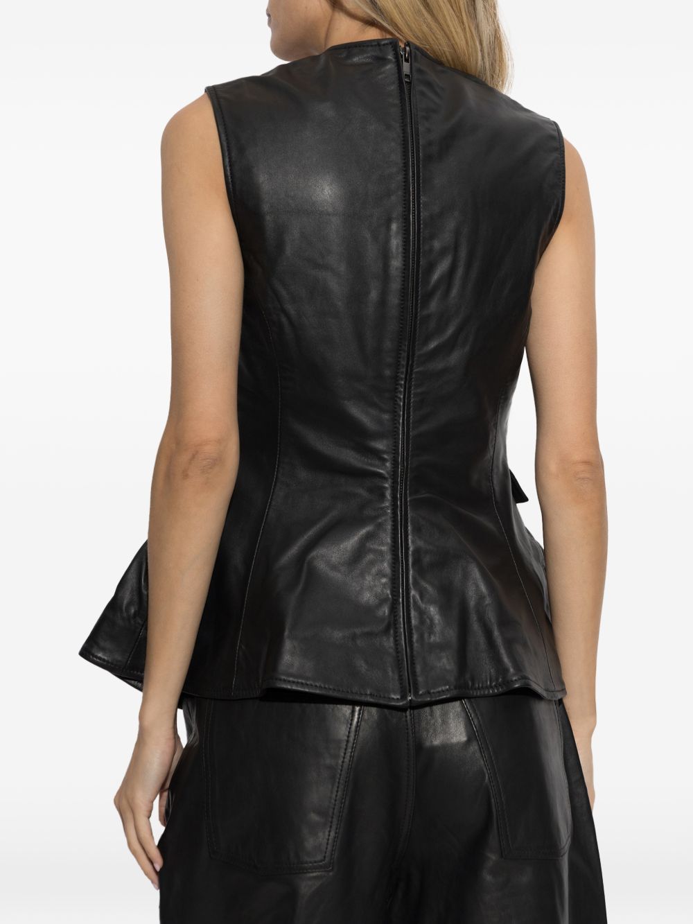 Top In Pelle 116572100 100 BLACK ROTATE 