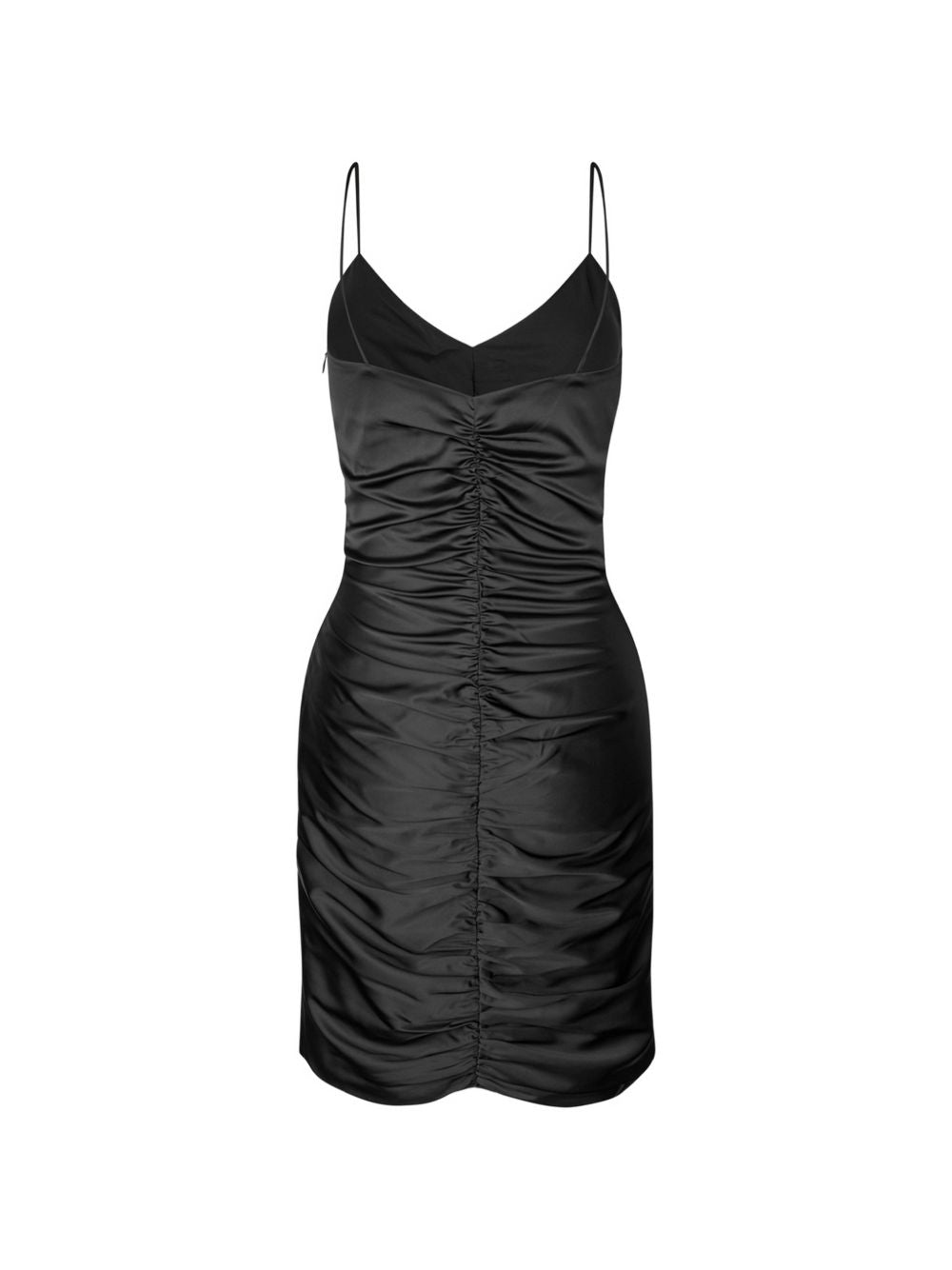 Mini Abito Drappeggiato con Rosa 116805100 100 BLACK ROTATE 