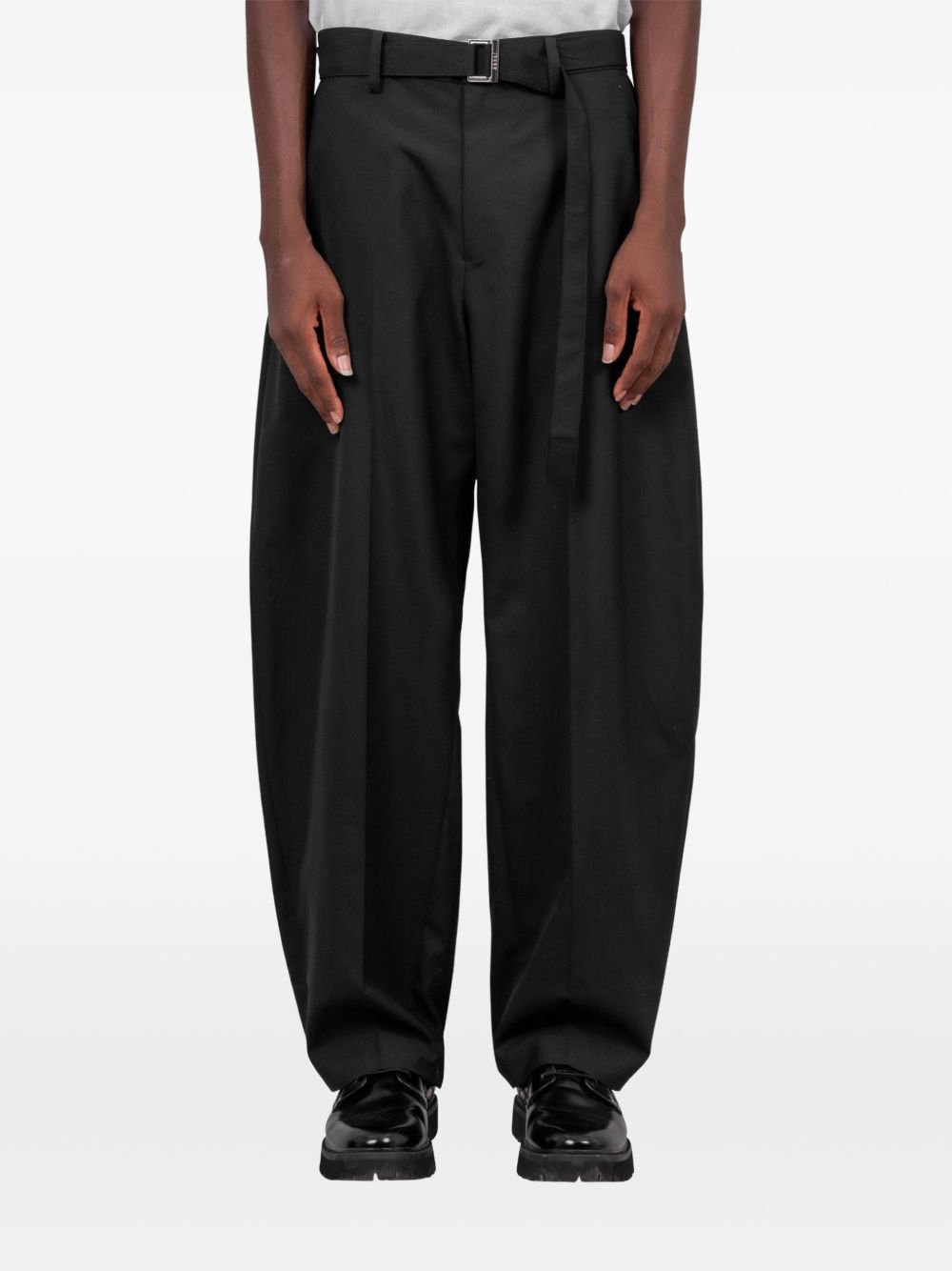 Pantaloni Formali 2604030M 001 BLACK SACAI 