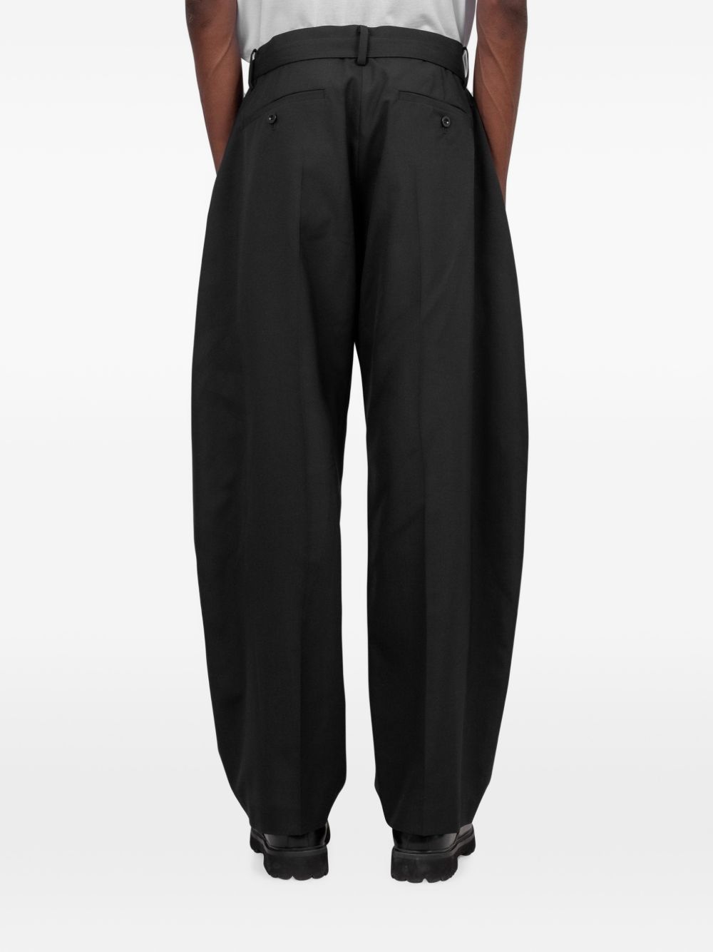 Pantaloni Formali 2604030M 001 BLACK SACAI 