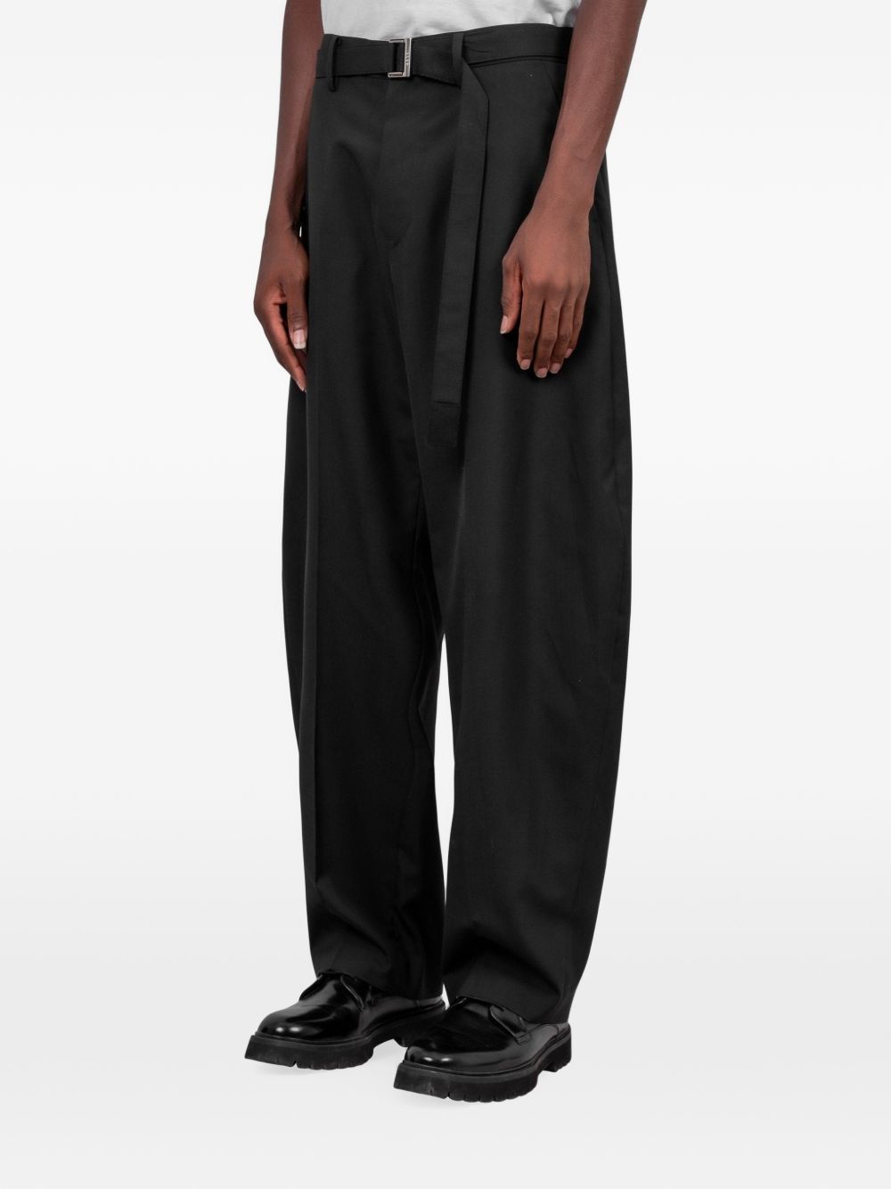 Pantaloni Formali 2604030M 001 BLACK SACAI 