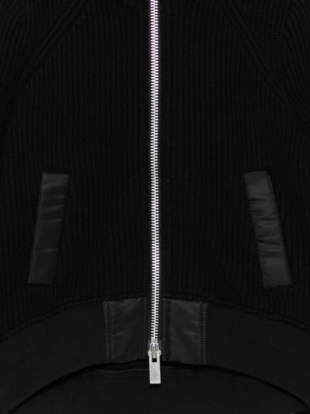 Blouson Di Lana Nylon 2608585 001 BLACK SACAI 
