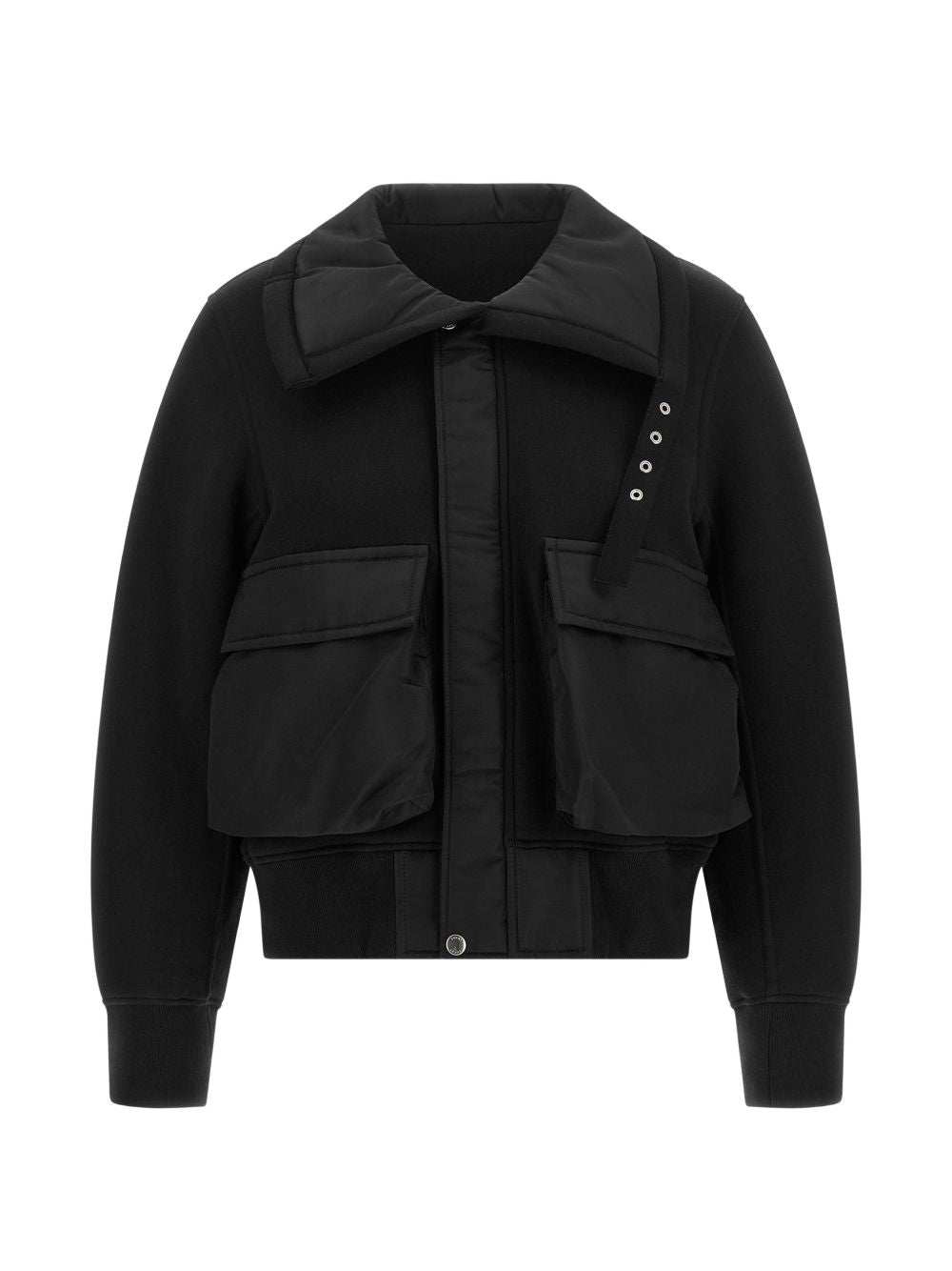 Blouson In Felpa 2608748 001 BLACK SACAI 