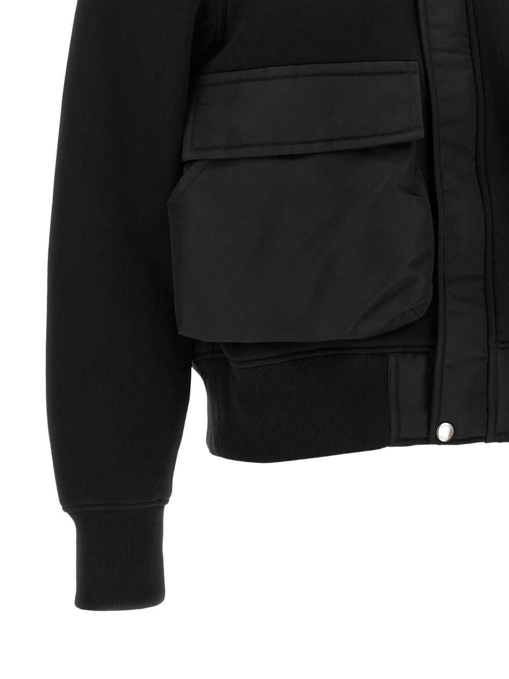 Blouson In Felpa 2608748 001 BLACK SACAI 