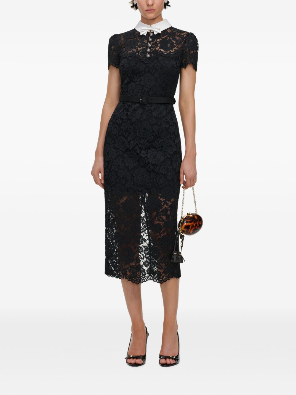  AW2019MAB BLACK SELF-PORTRAIT 