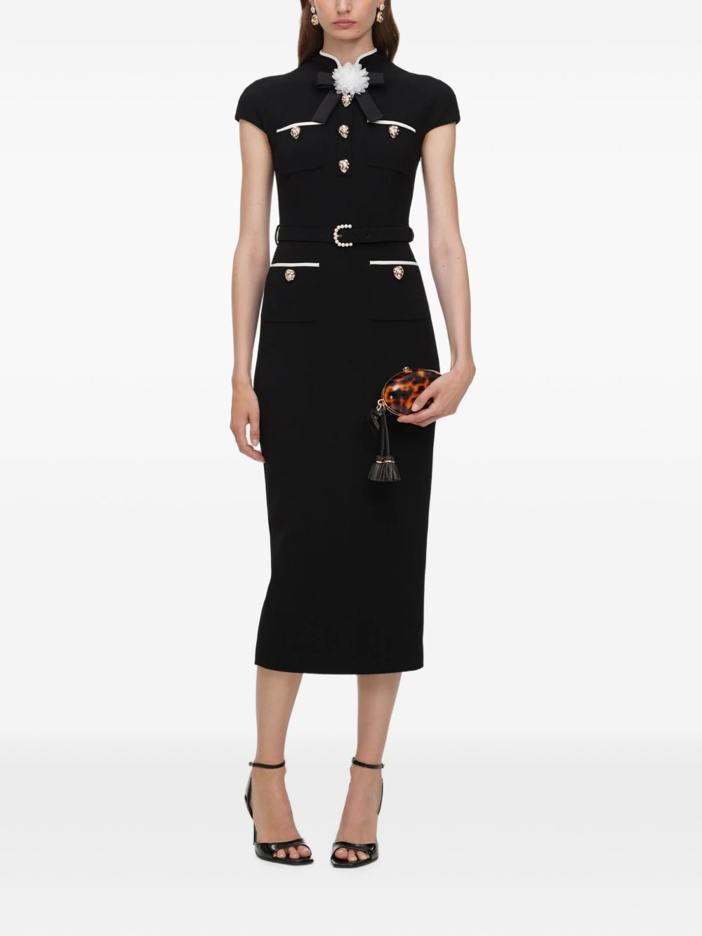  AW26074MBB BLACK SELF-PORTRAIT 
