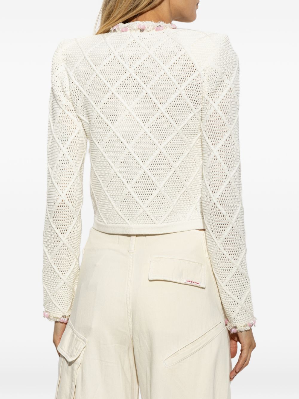  AW26088CAC CREAM SELF-PORTRAIT 
