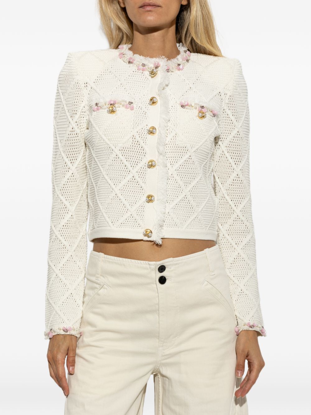  AW26088CAC CREAM SELF-PORTRAIT 