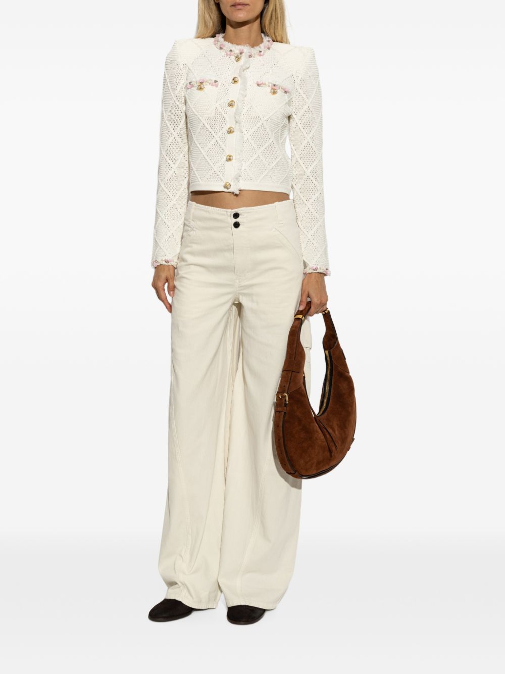  AW26088CAC CREAM SELF-PORTRAIT 