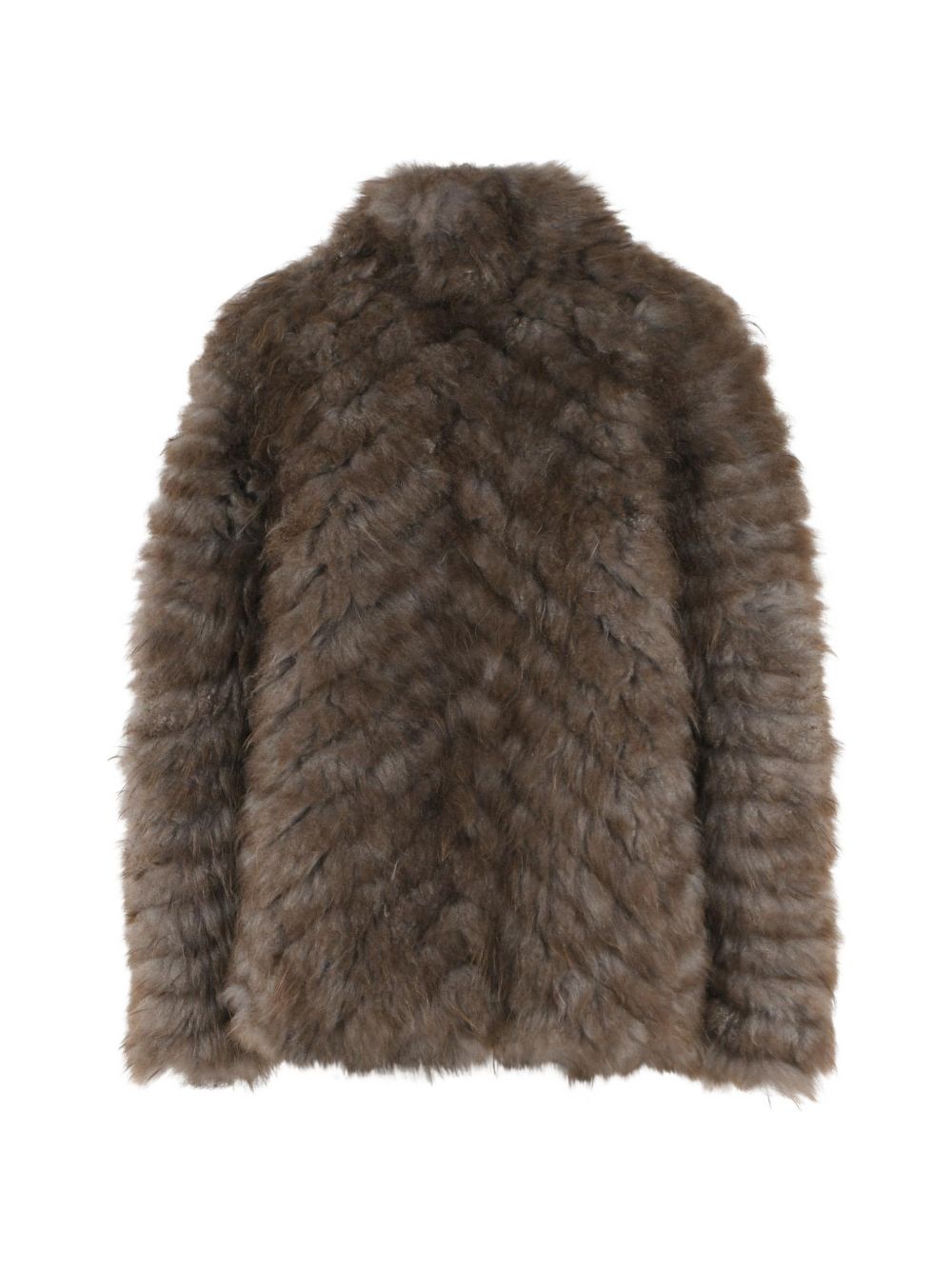 Falk Giacca In Capra Cashmere F06JA417H38 063 FANGO SIMONETTA RAVIZZA 
