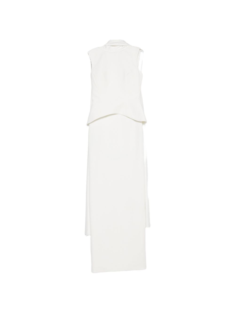 Annie Maxi Dress OS48040 CREAM SOLACE LONDON 