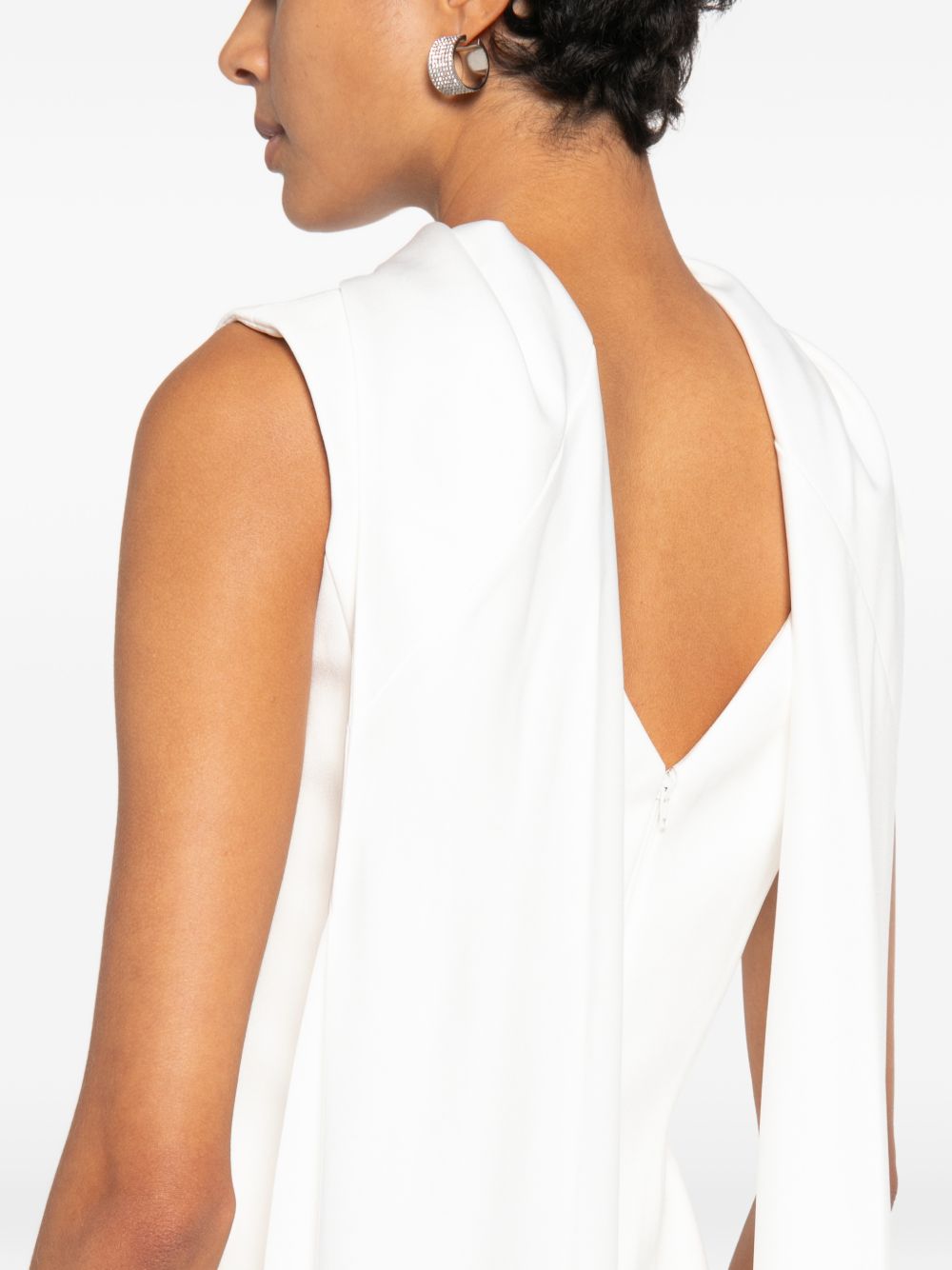 Annie Maxi Dress OS48040 CREAM SOLACE LONDON 