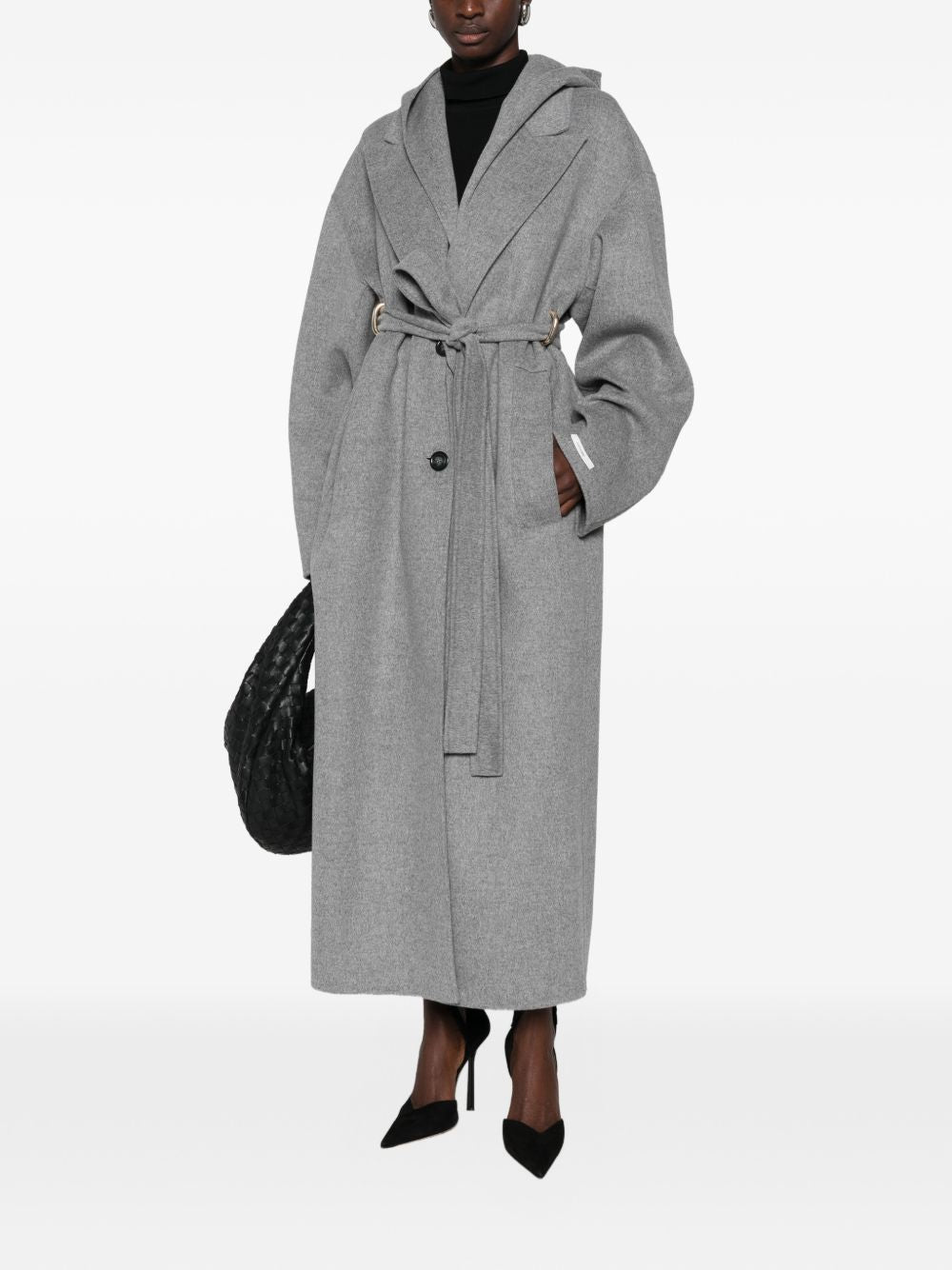 Cappotto In Doppio Drap Pura Lana 2622016012600 022 GRIGIO MEDIO SPORTMAX 