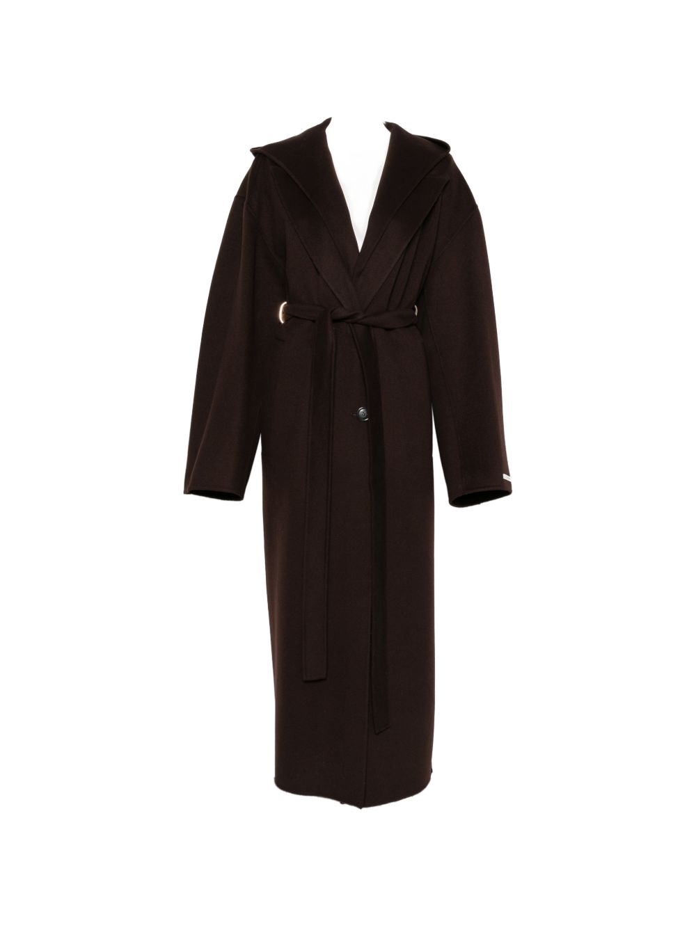 Cappotto In Doppio Drap Pura Lana 2622016012600 038 CIOCCIOLATO SPORTMAX 