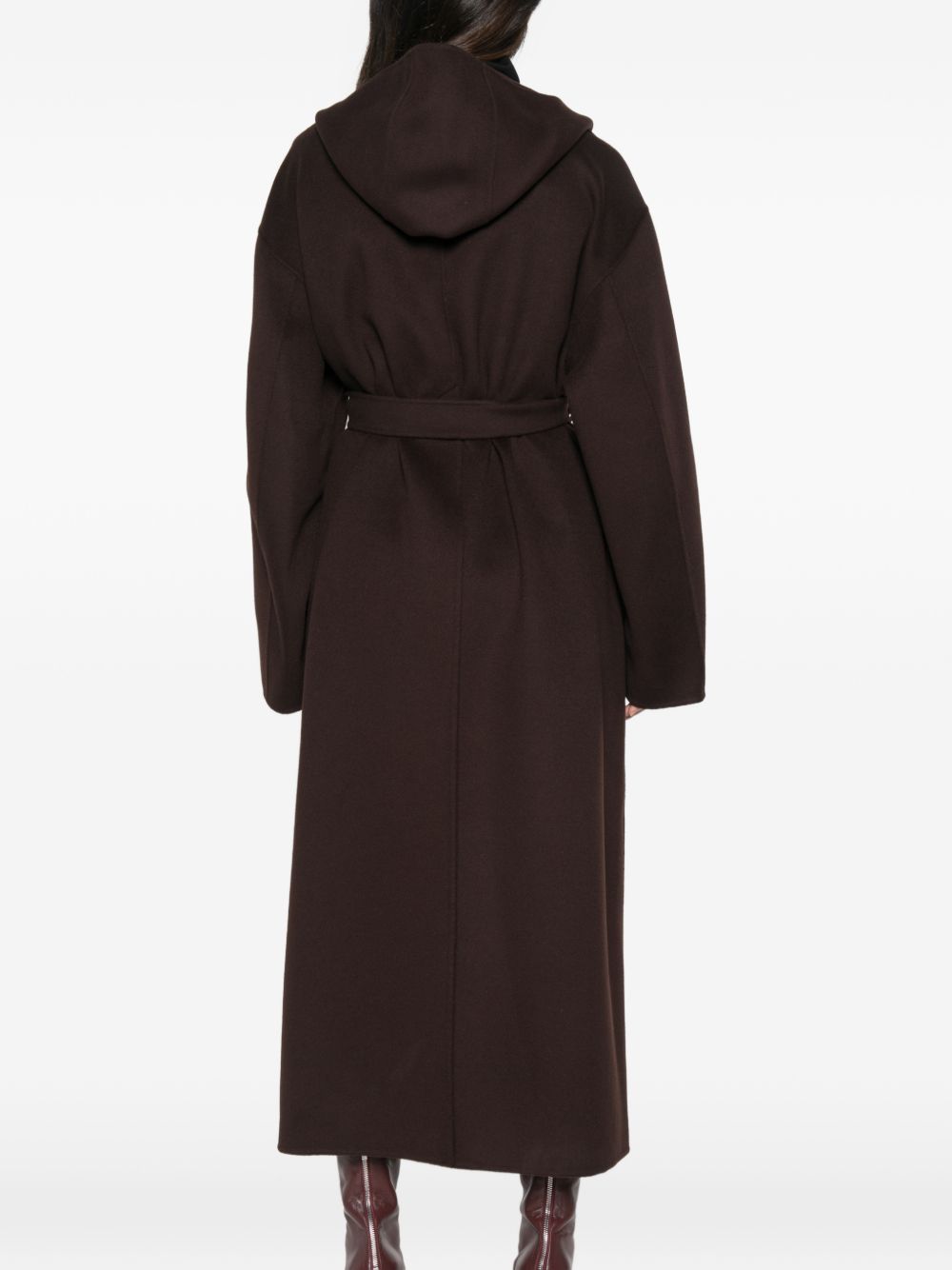 Cappotto In Doppio Drap Pura Lana 2622016012600 038 CIOCCIOLATO SPORTMAX 