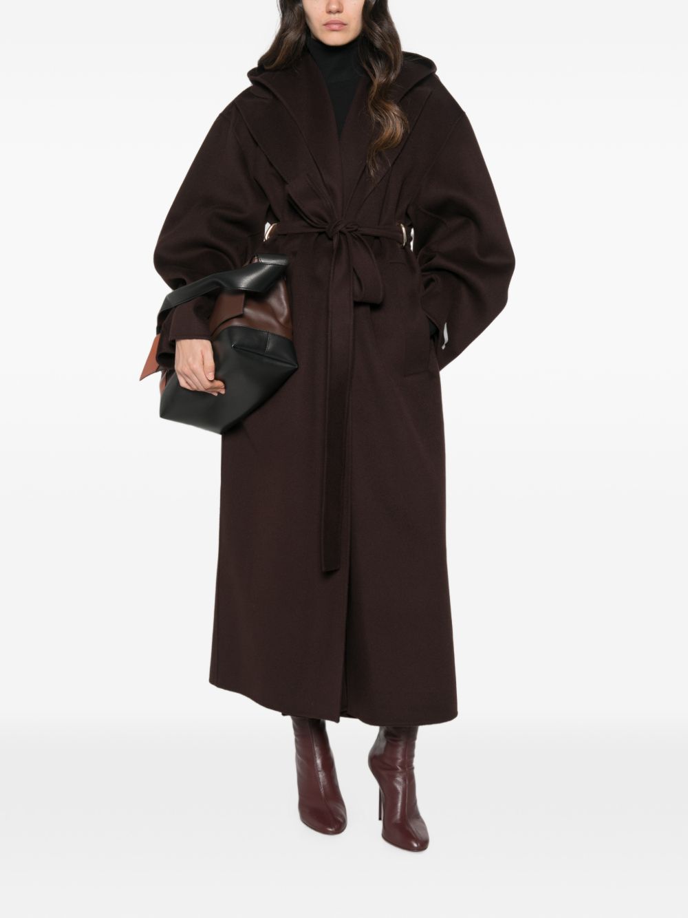 Cappotto In Doppio Drap Pura Lana 2622016012600 038 CIOCCIOLATO SPORTMAX 