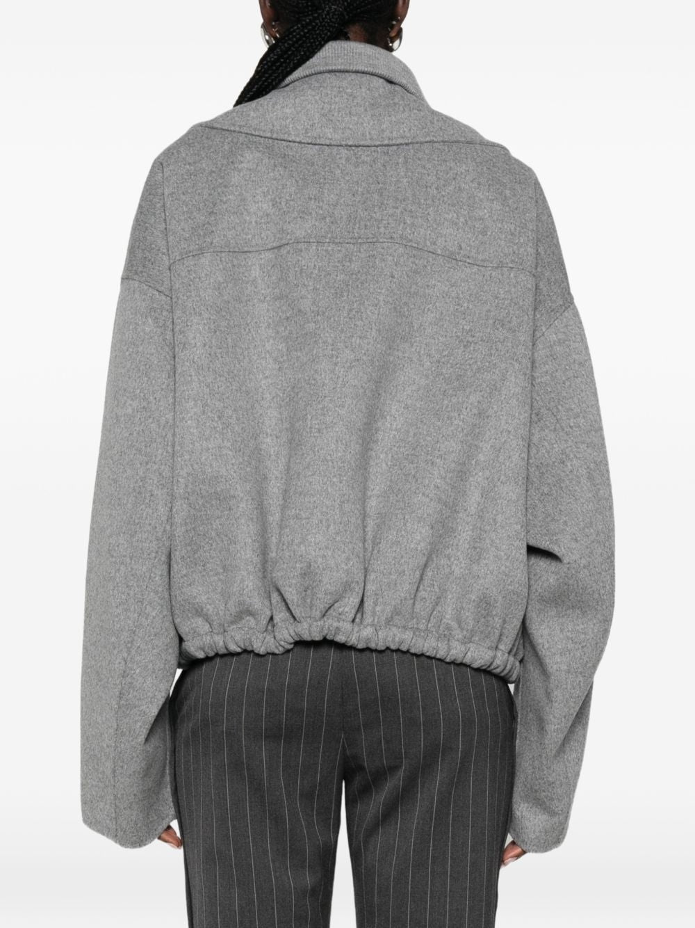Giaccone In Doppio Drap Pura Lana 2622086012600 022 GRIGIO MEDIA SPORTMAX 