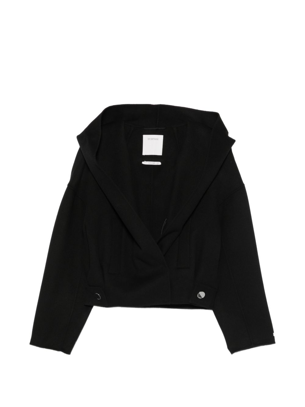 Giaccone In Doppio Drap Pura Lana 2622086021600 013 NERO SPORTMAX 