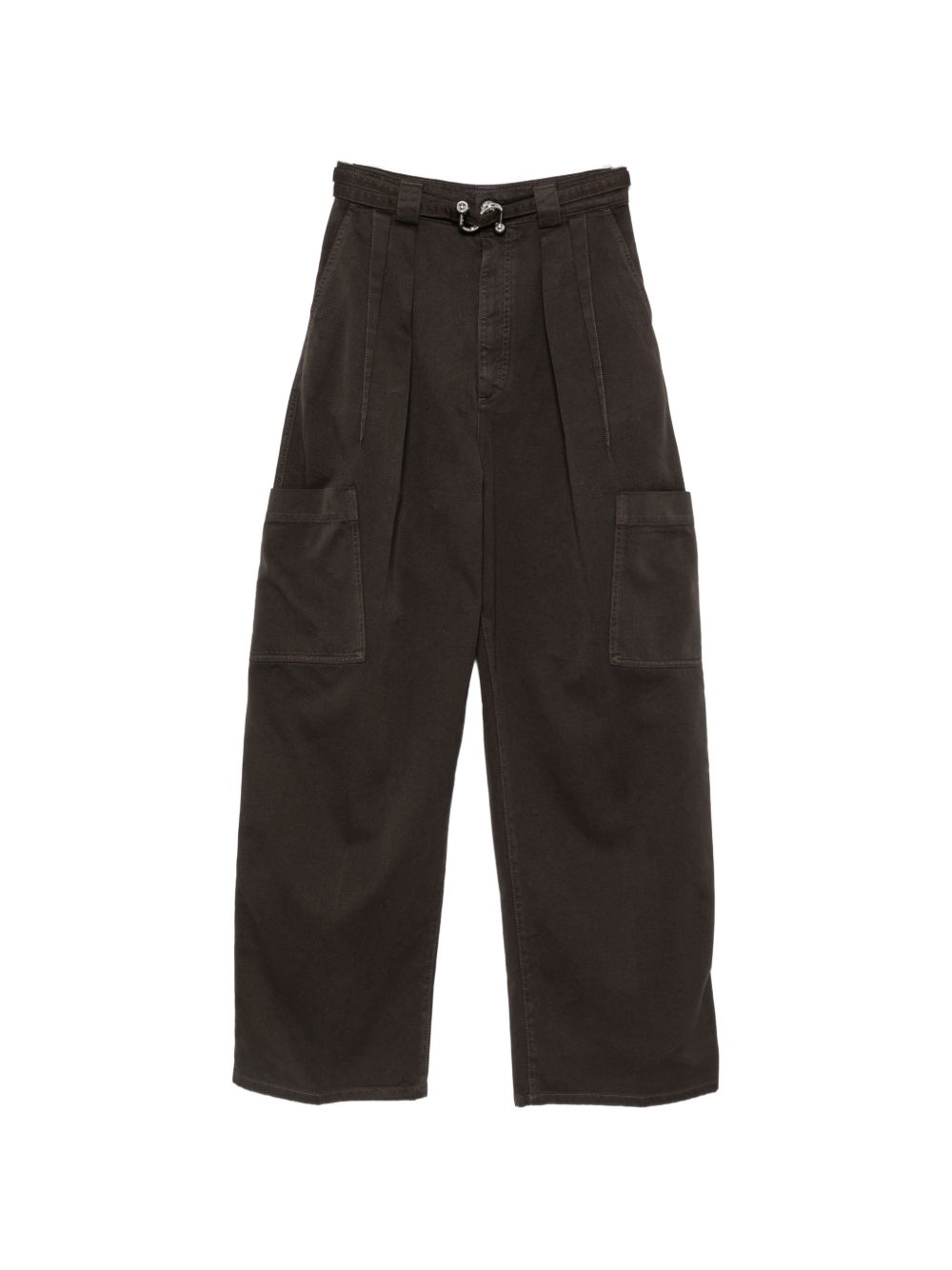 Pantaloni In Bull Puro Cotone 2622136015600 008 CIOCCOLATO SPORTMAX 