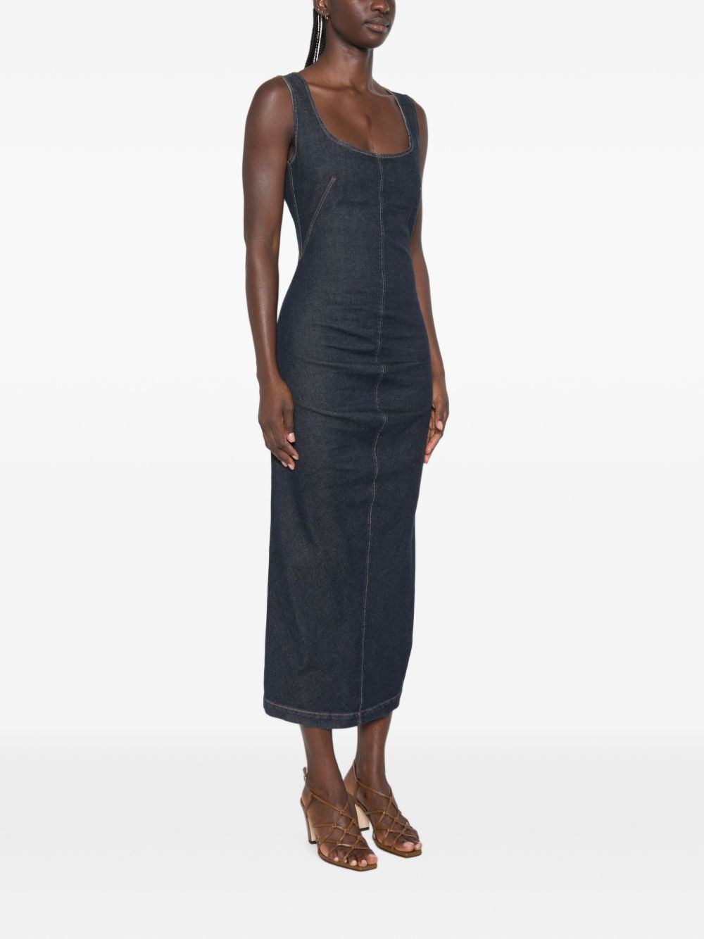 Abito In Denim 2622226015600 001 SCURO PULITO SPORTMAX 