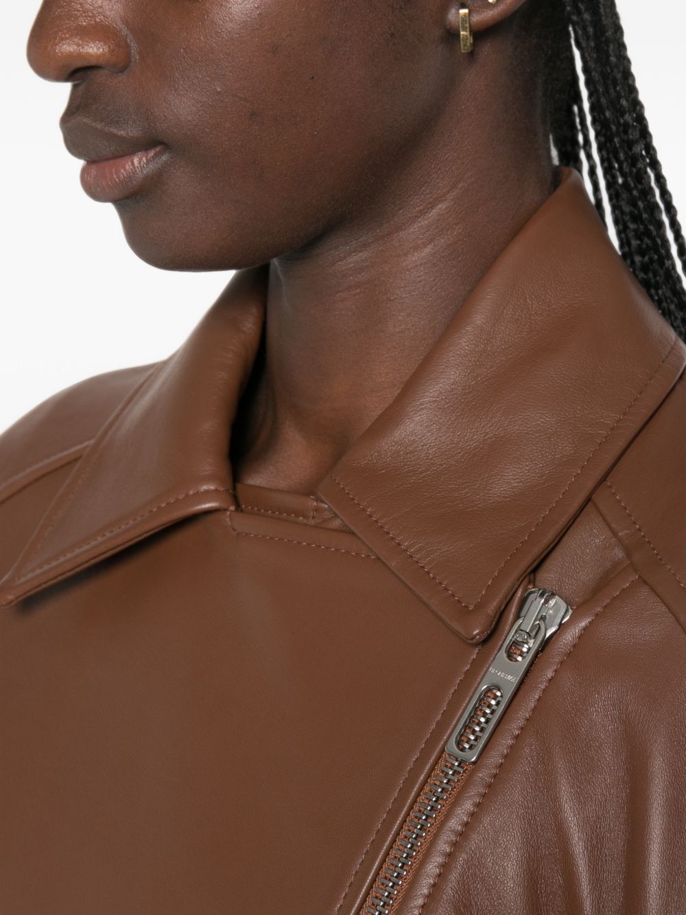 Giacca In Nappa 2622446021600 001 BRANDY SPORTMAX 
