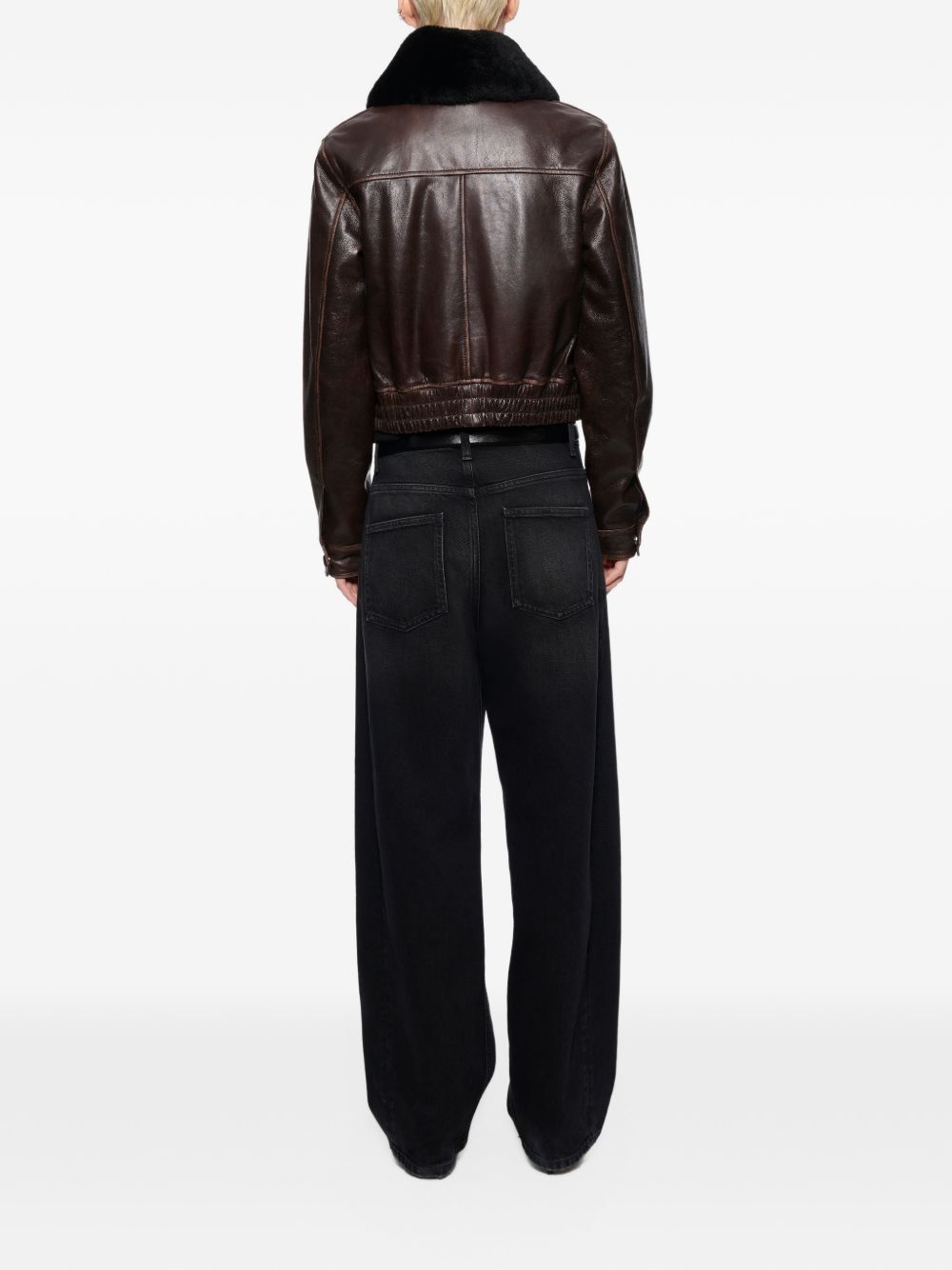 Giacca Dee 667087905 87500 DARK BROWN STAND STUDIO 