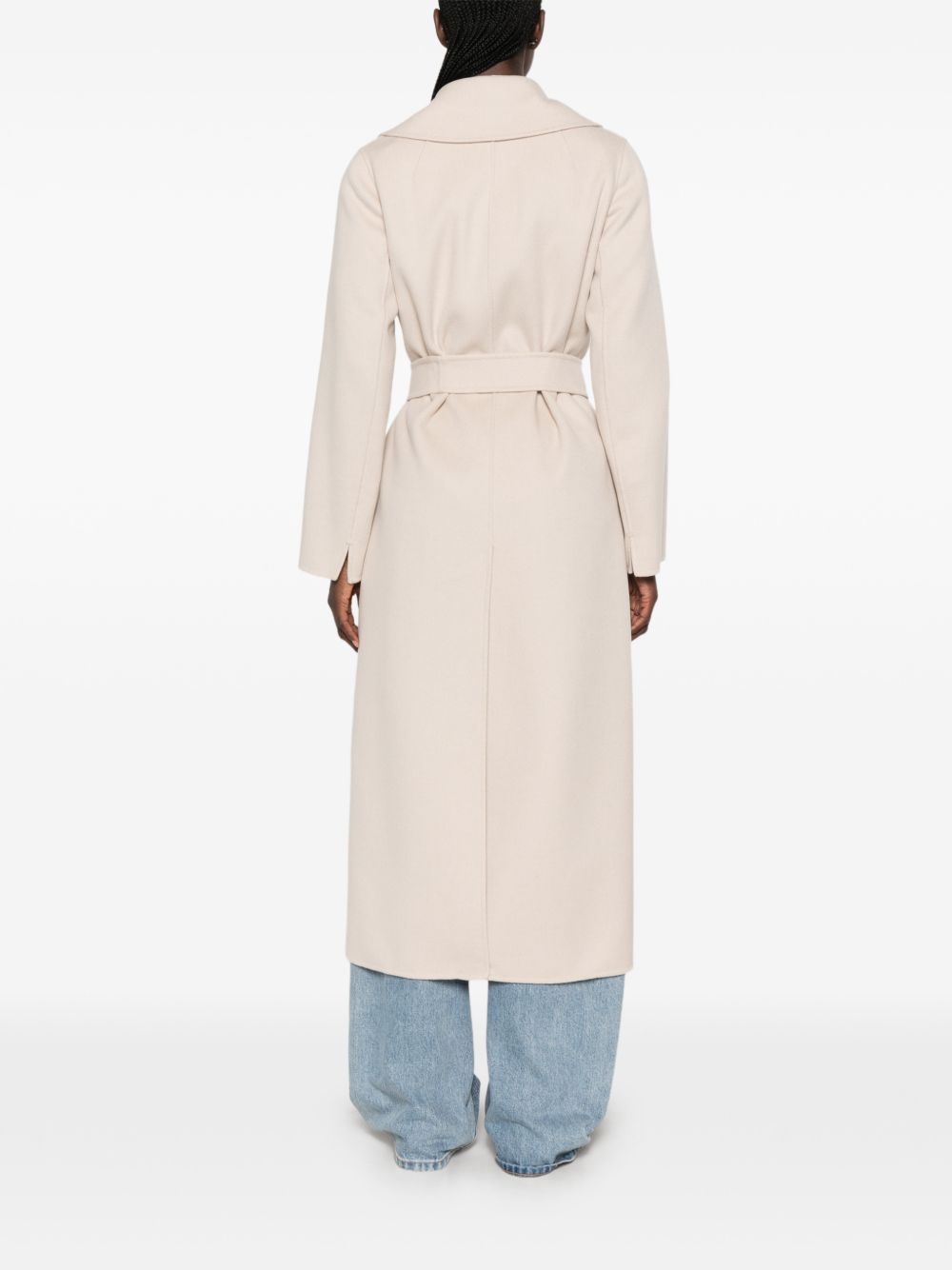 Cappotto In Doppio Strap Di Pura Lana 2629016073600 006 ALBINO MELANGE S MAX MARA 