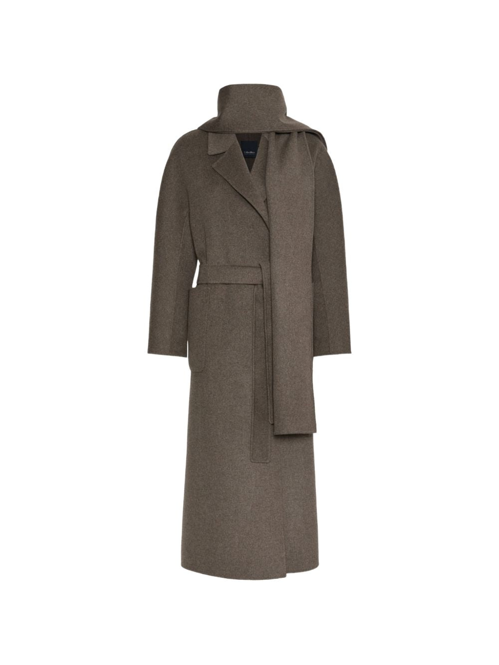 Cappotto In Drap In Pura Lana 2629016113600 072 DARK EARTH S MAX MARA 