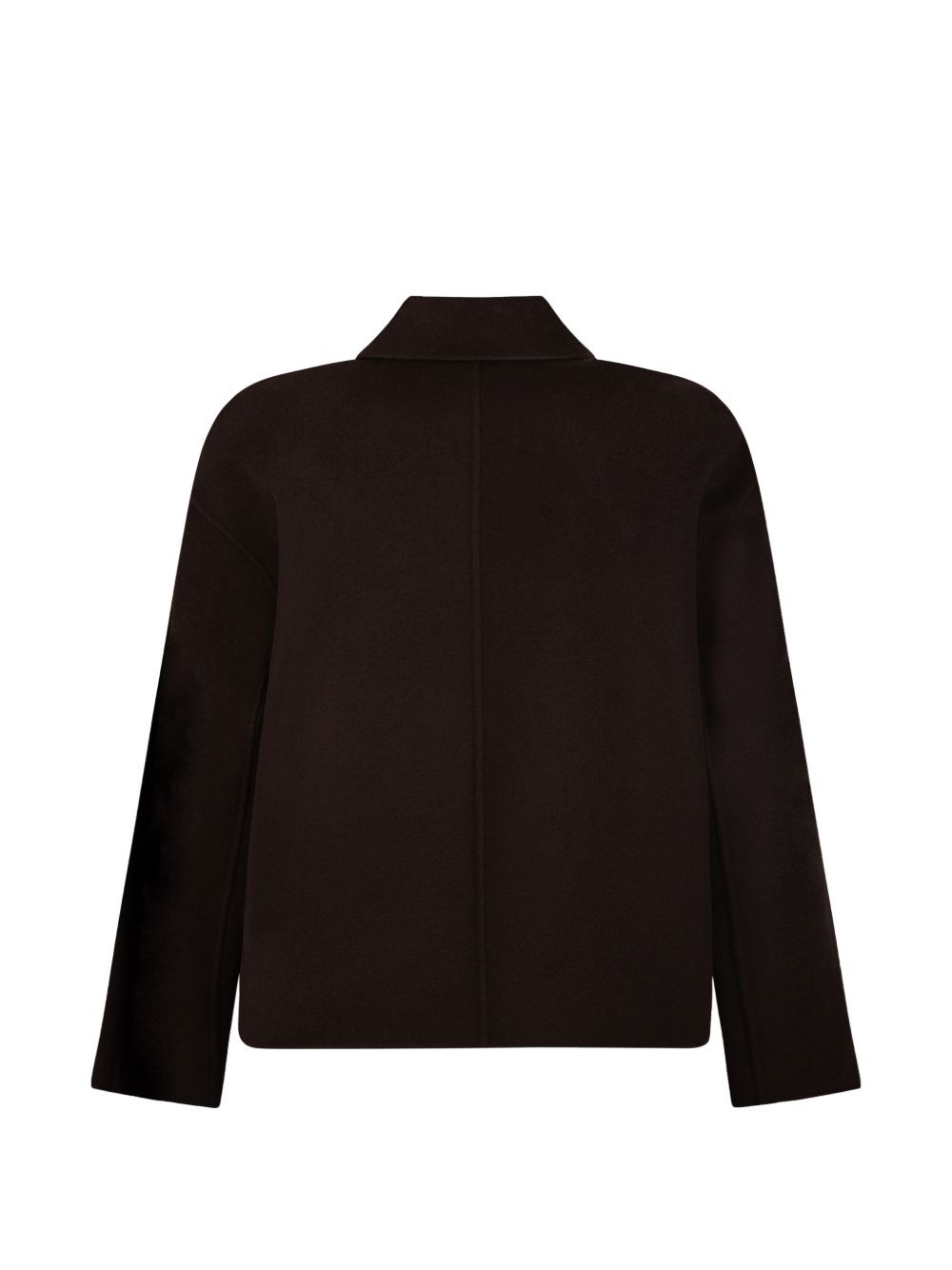 Giacca In Doppio Drap Di Pura Lana 2629046033600 048 BROWN S MAX MARA 