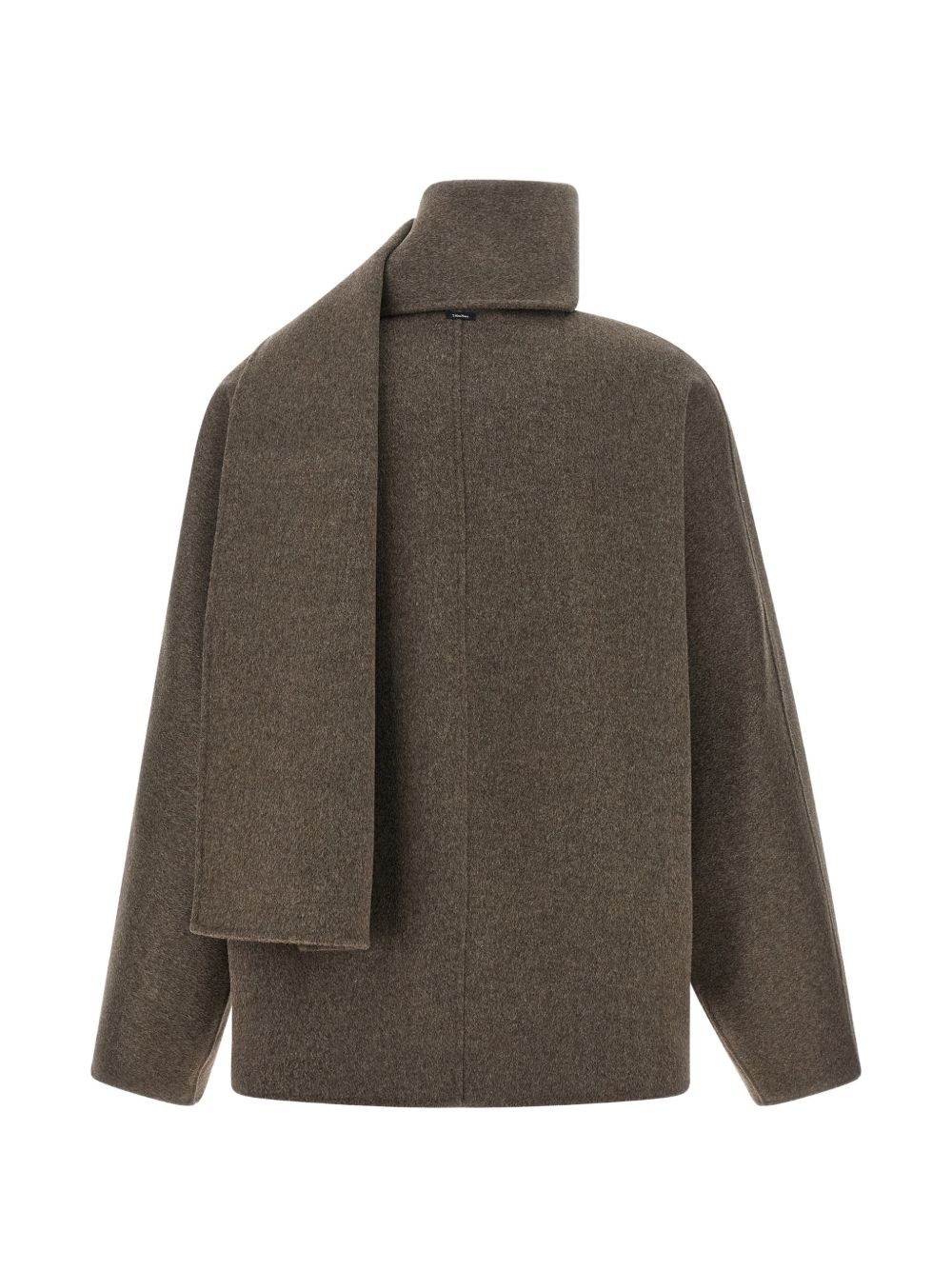 Cardigan In Doppio Drap Di Pura Lana 2629046053600 072 DARK EARTH S MAX MARA 
