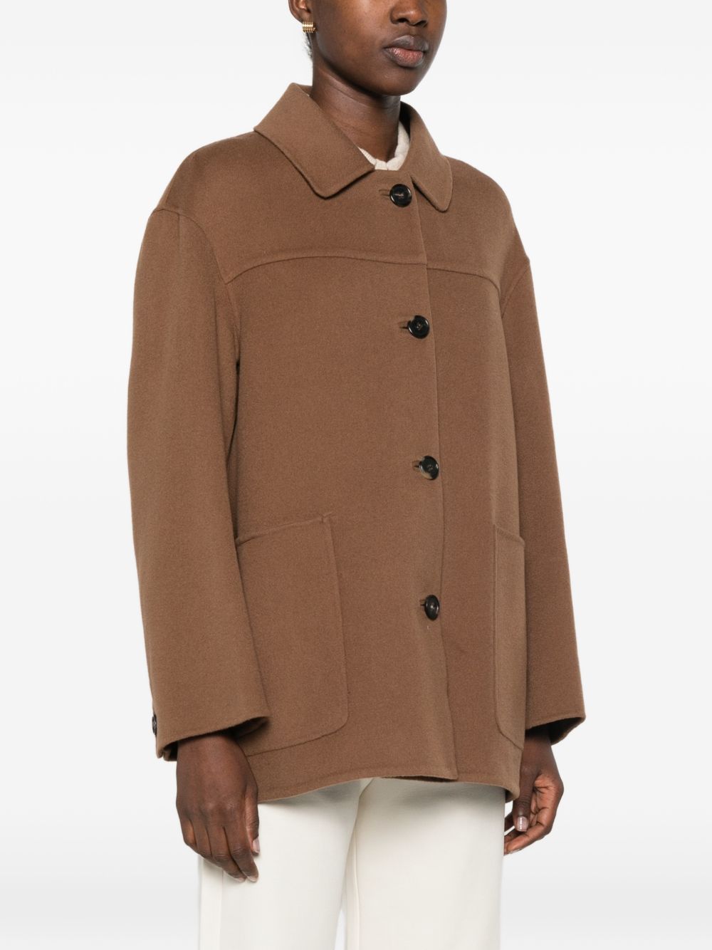 Giaccone doppiopetto 2629086011600 041 DARK CAMEL S MAX MARA 