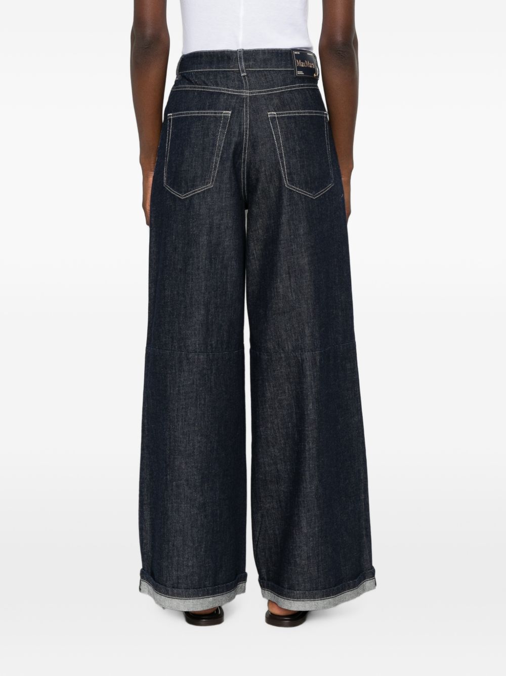 Pantalone denim 2629186021600 001 SCURO PULITO S MAX MARA 