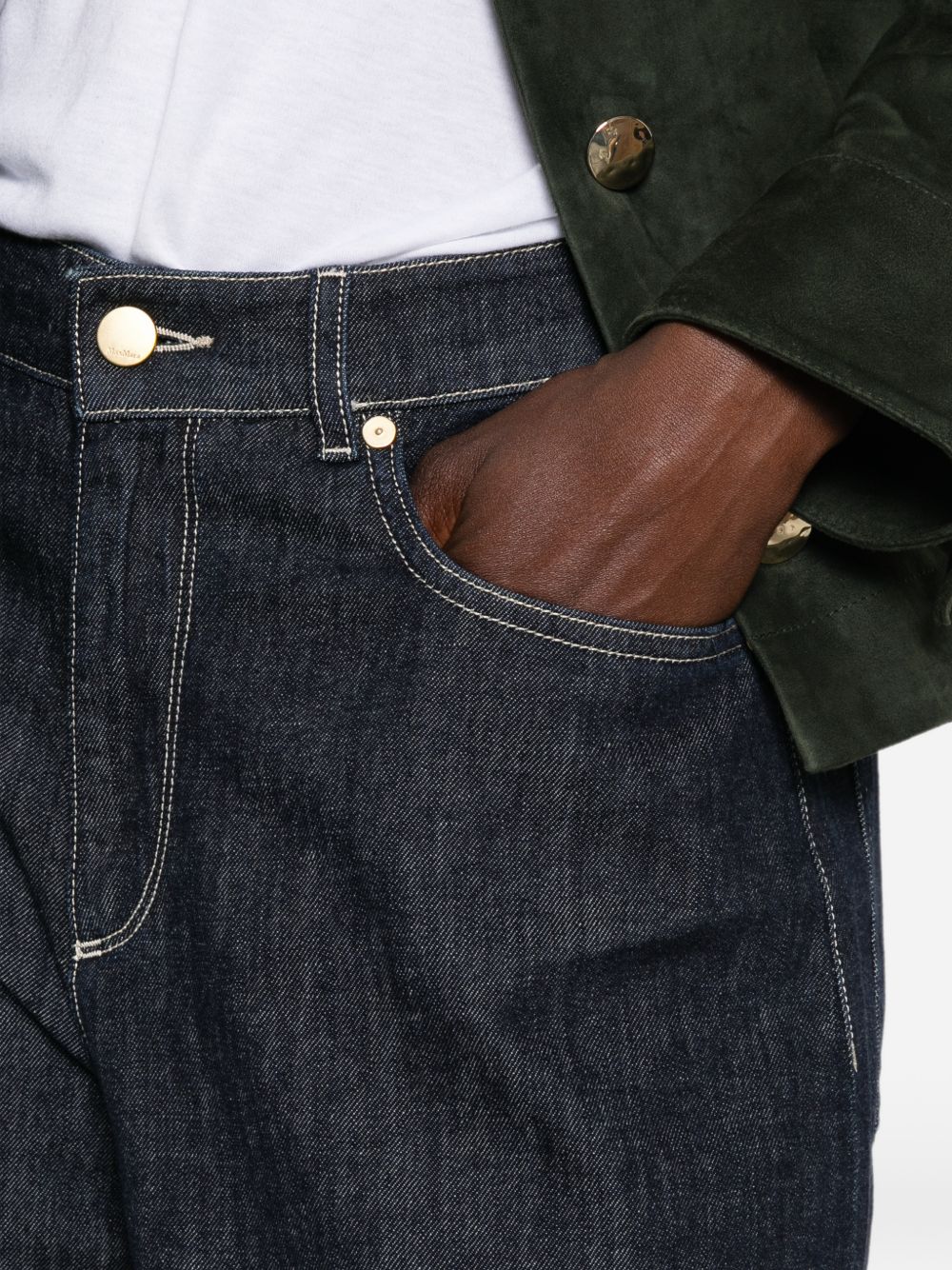 Pantalone denim 2629186021600 001 SCURO PULITO S MAX MARA 