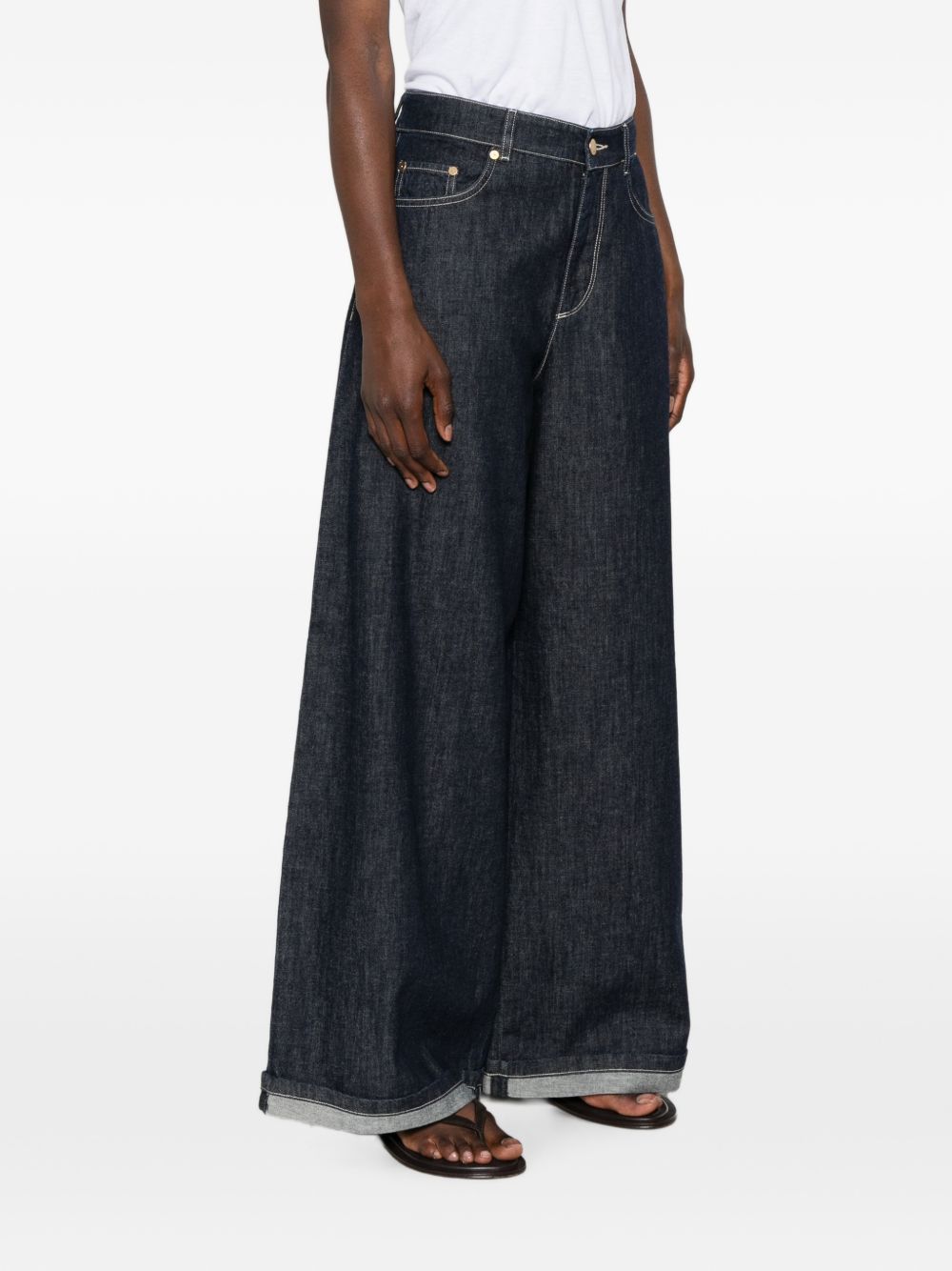 Pantalone denim 2629186021600 001 SCURO PULITO S MAX MARA 