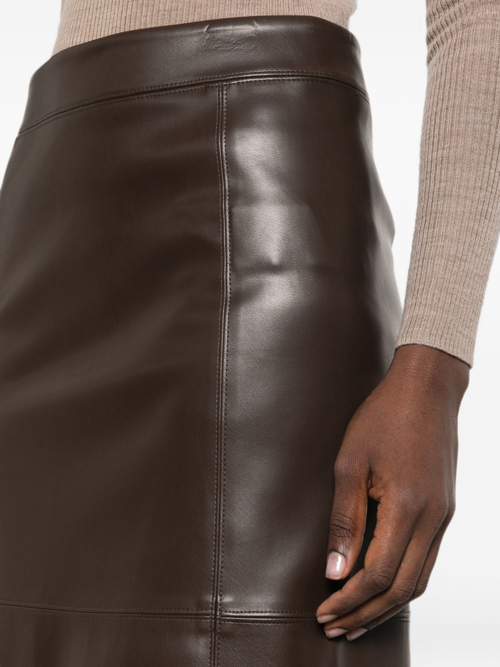 Gonna in Jeffrey effetto pelle 2629776011600 003 MORO S MAX MARA 