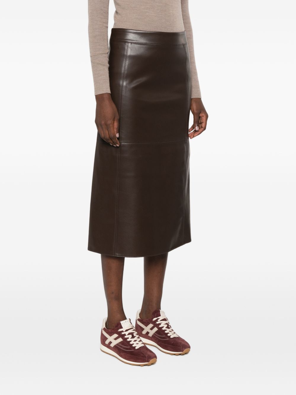 Gonna in Jeffrey effetto pelle 2629776011600 003 MORO S MAX MARA 