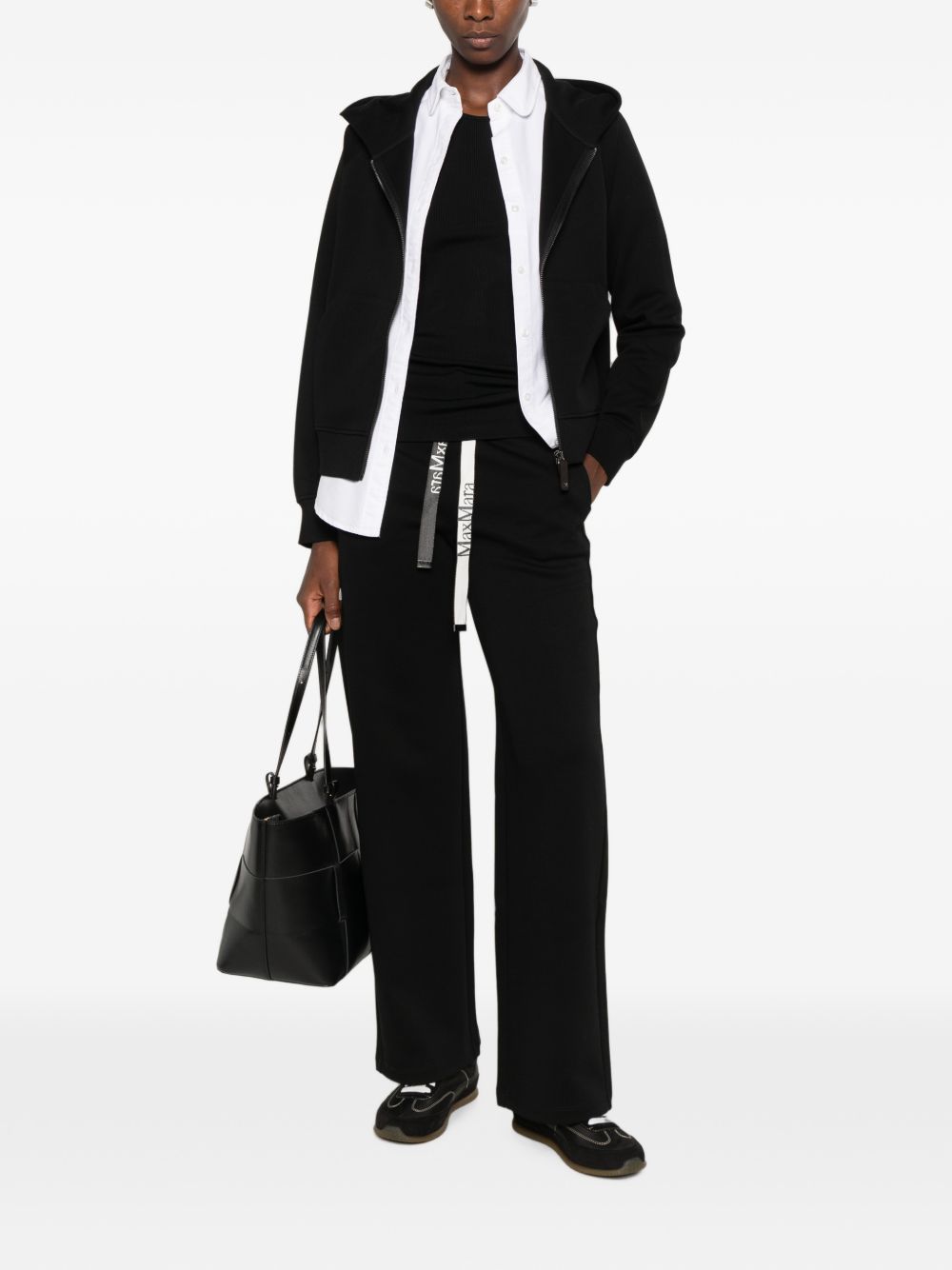 Pantaloni In Jersey Double Di Cotone 2629786021600 005 NERO S MAX MARA 