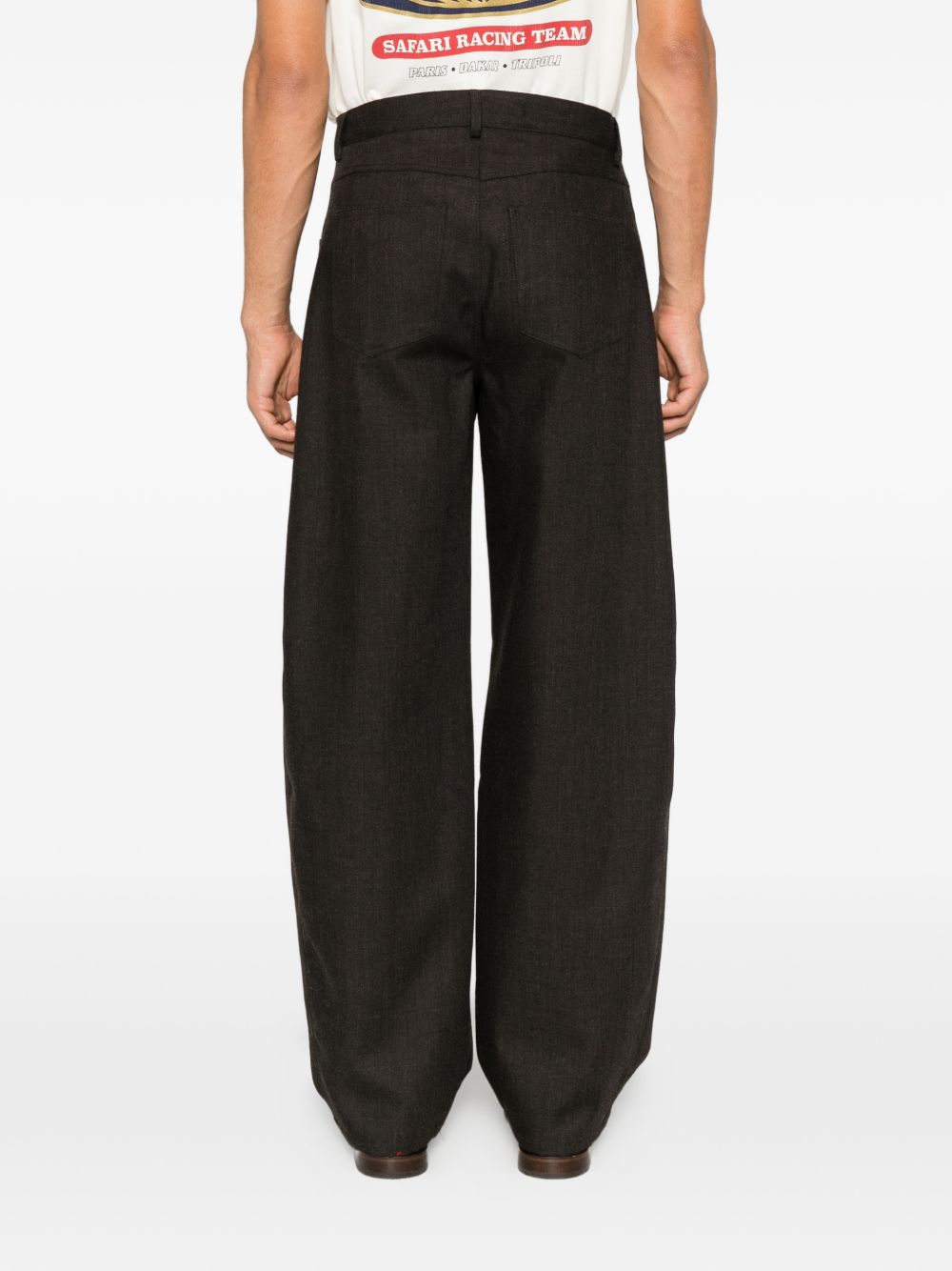 Nasedo Trousers MF26NASEDODAR DARK BROWN Séfr 