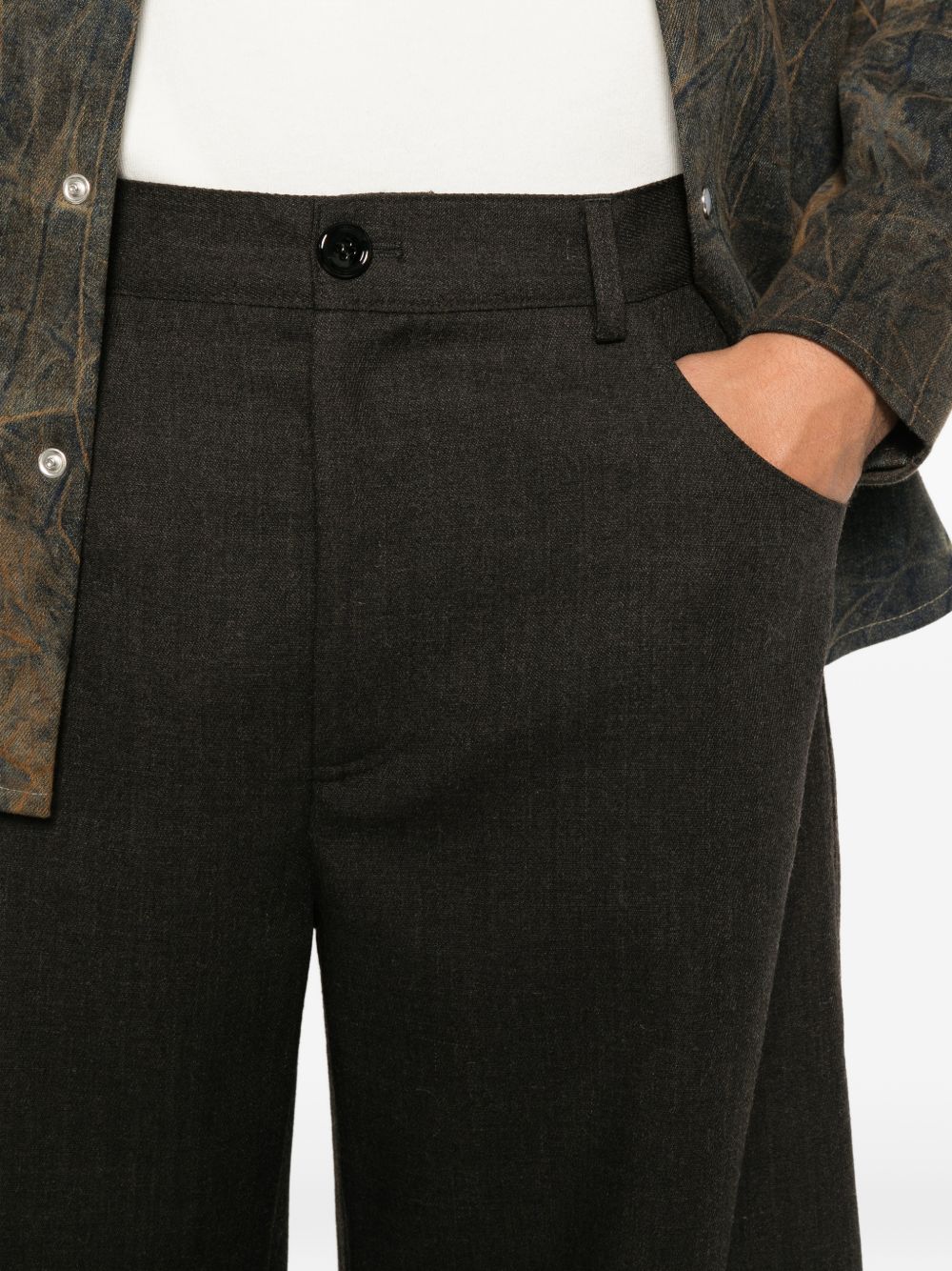 Nasedo Trousers MF26NASEDODAR DARK BROWN Séfr 