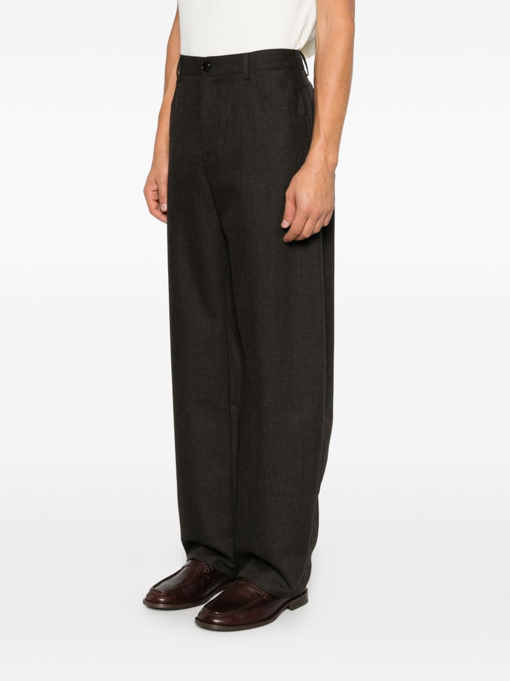 Nasedo Trousers MF26NASEDODAR DARK BROWN Séfr 