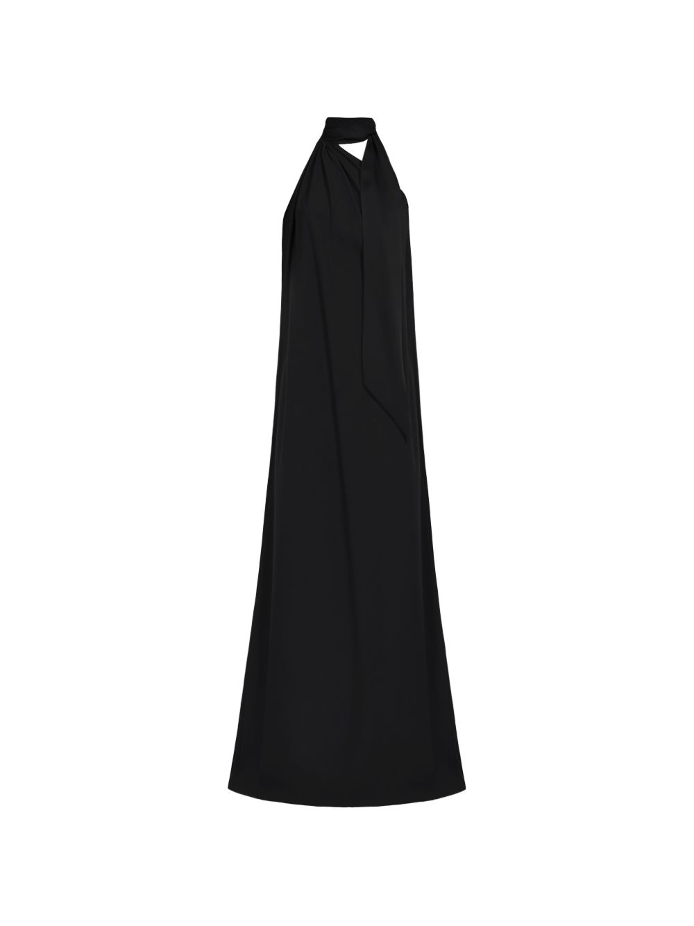 Abito Astor in Crêpe Cady TMFA2635 133 BLACK TALLER MARMO 