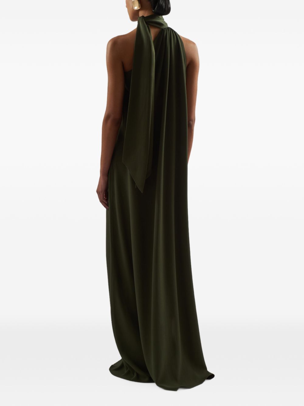 Abito Astor in Crêpe Cady TMFA2635 514 JUNIPER TALLER MARMO 