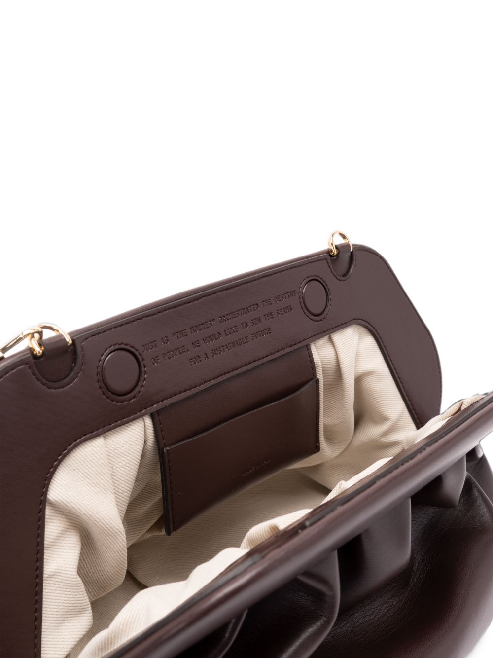 Borsa Bios in Tessuto Vegan 262WTMB00OOVF 1110A CHOCOLATE PLUM THEMOIRE 