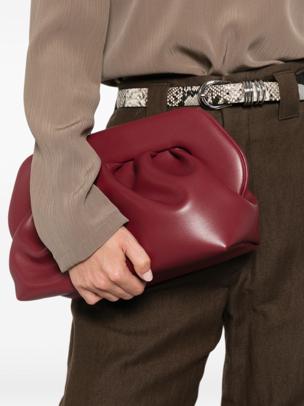 Borsa Bios in Tessuto Vegan 262WTMB00OOVF 1725A TAWNY PORT THEMOIRE 
