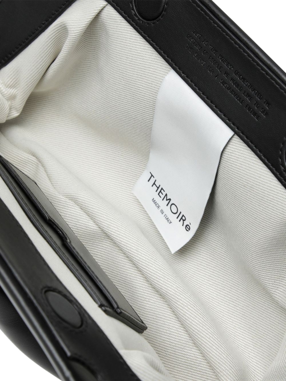 Borsa Bios Baguette in Tessuto Vegan NS2WTMBB0OOVF 0303A JET BLACK THEMOIRE 
